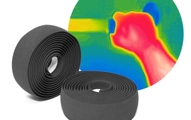 Marginal chills: Ultra Cool Tech says its bar tape cools you down