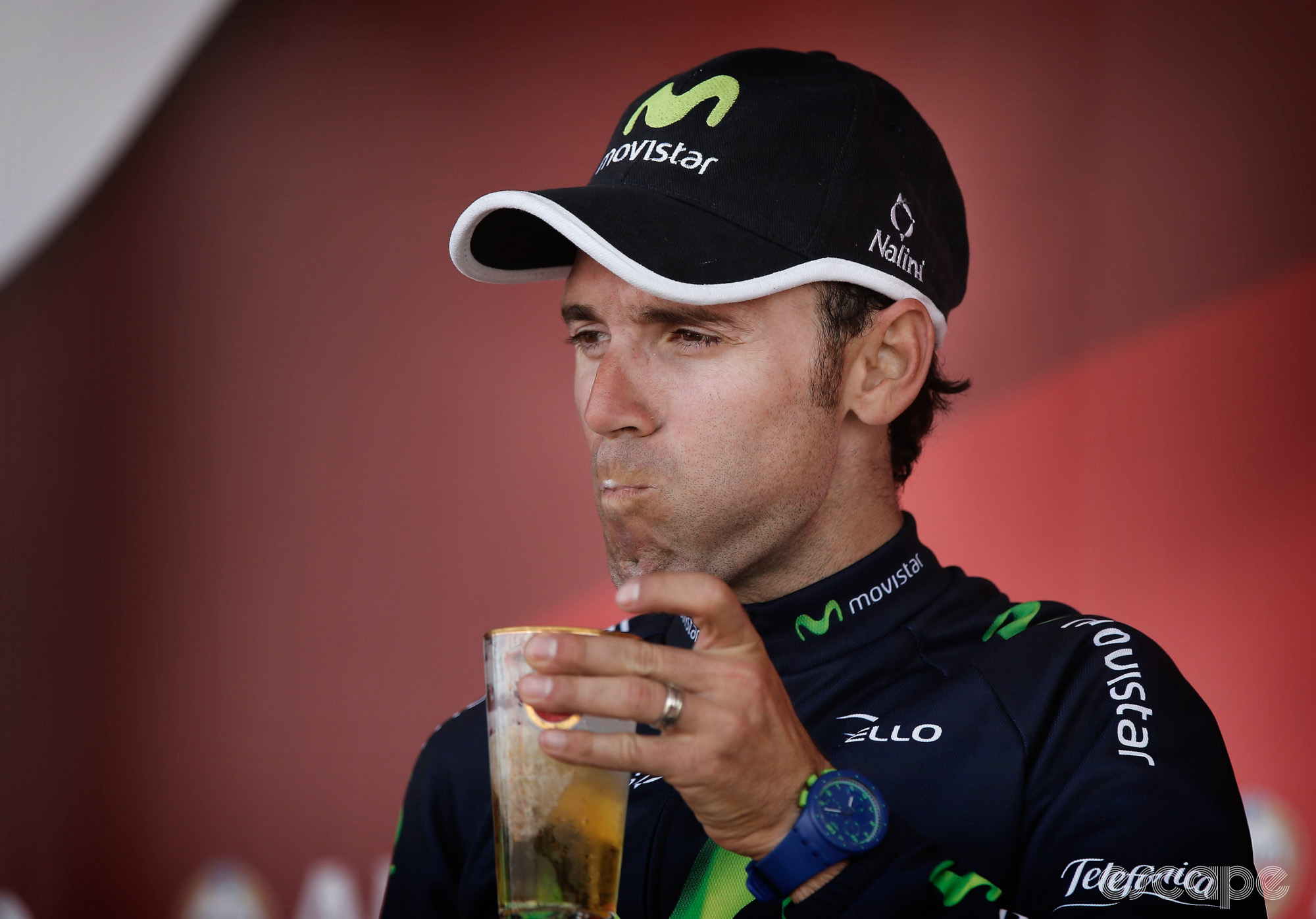 Alejandro Valverde at the Amstel Gold Race.