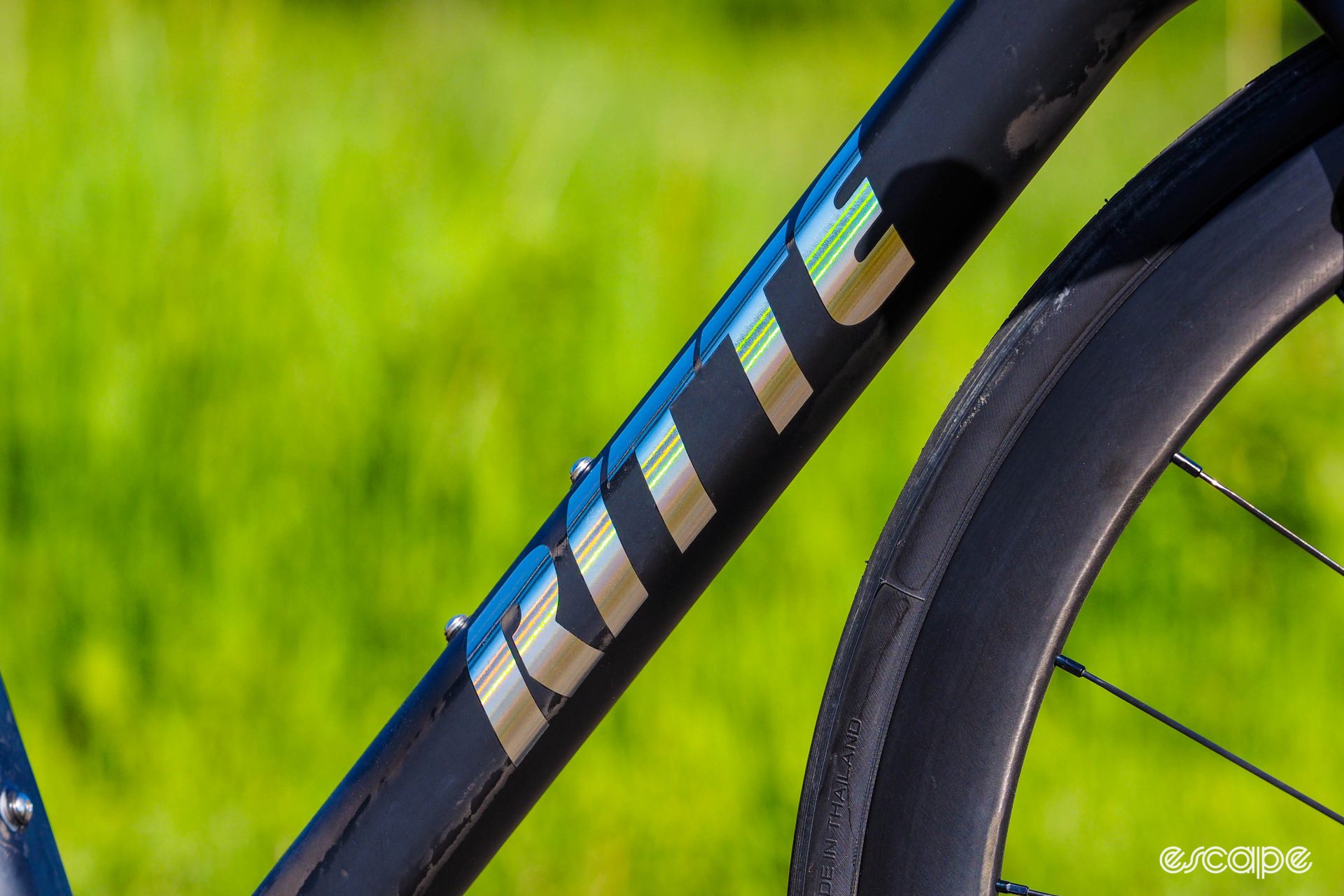 Ritte Esprit silver down tube logo