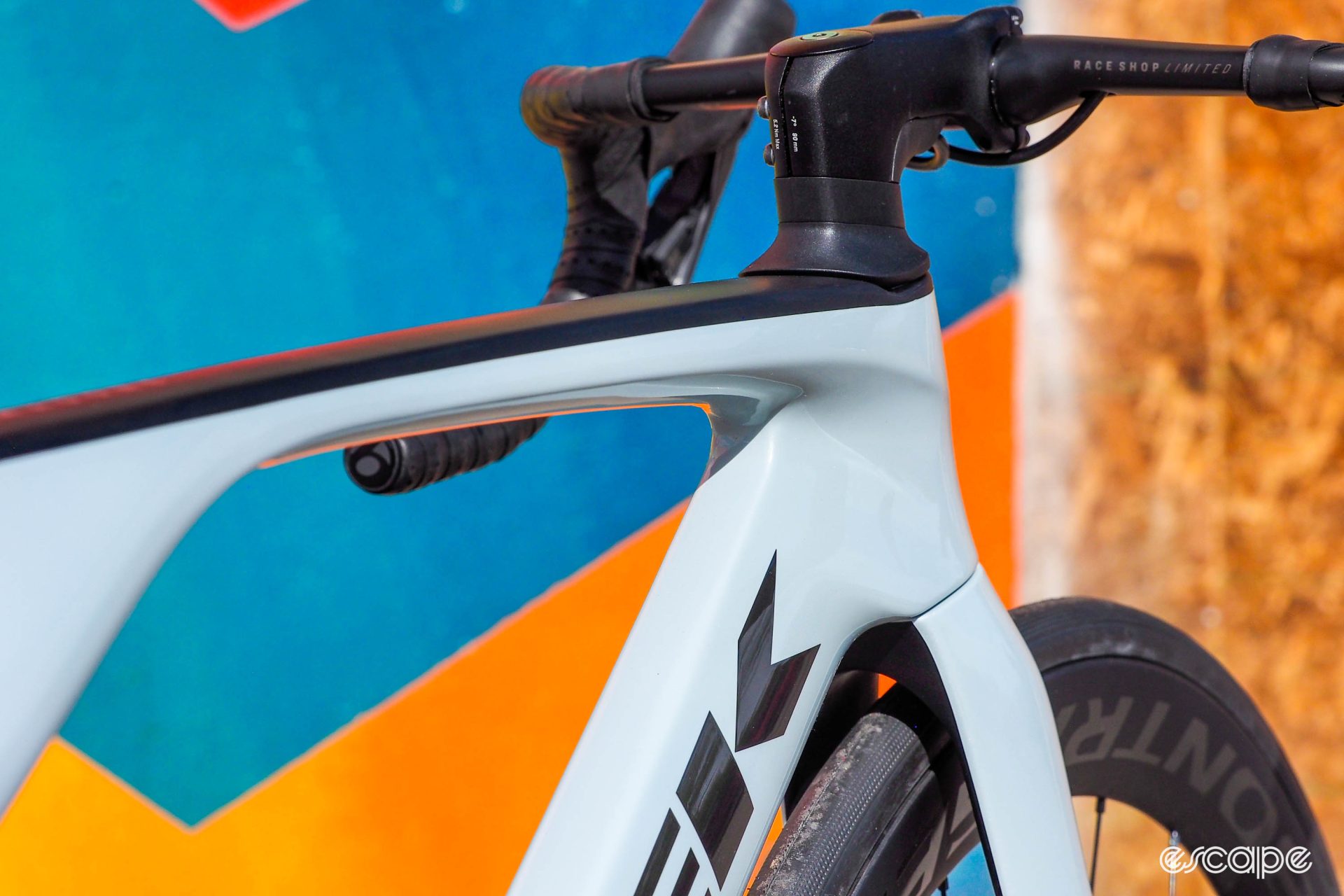 2024 Trek Madone SL head tube area