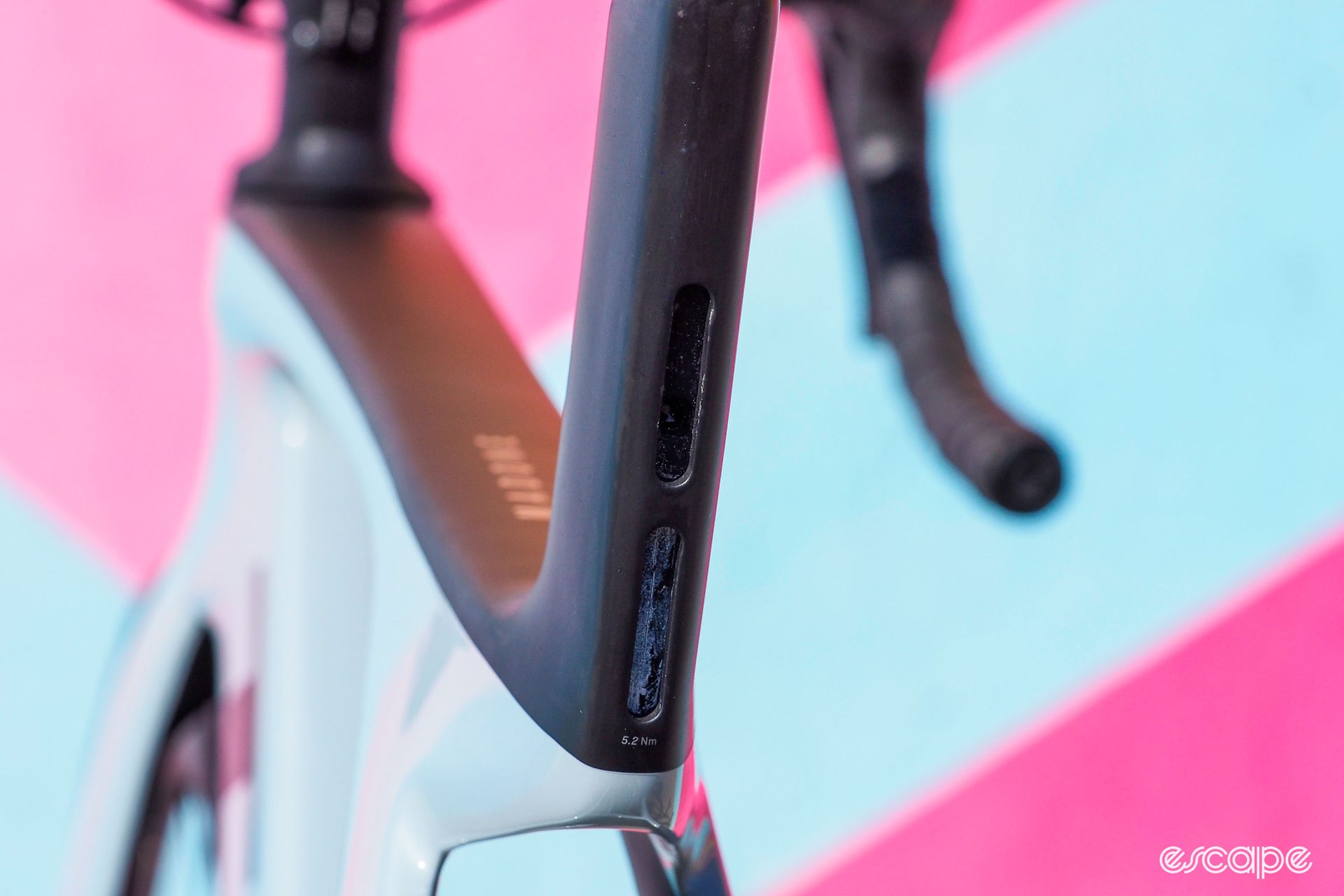 2024 Trek Madone SL exposed seatmast slots