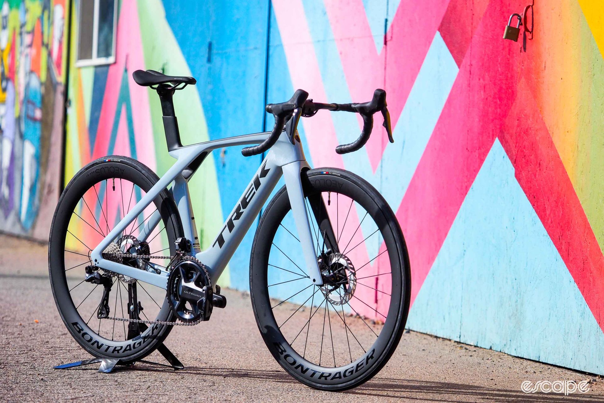 2024 Trek Madone SL front three-quarter view