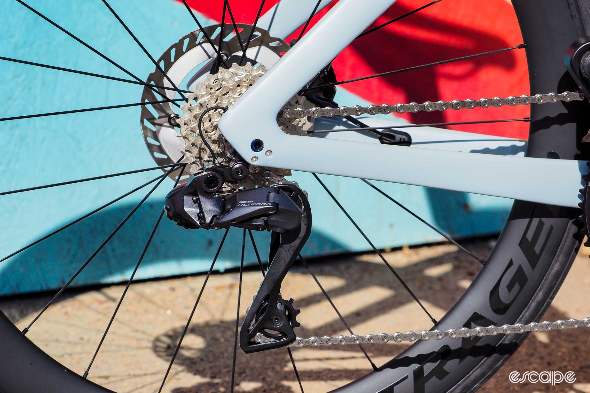 Shimano Ultegra R8100 rear derailleur and cassette