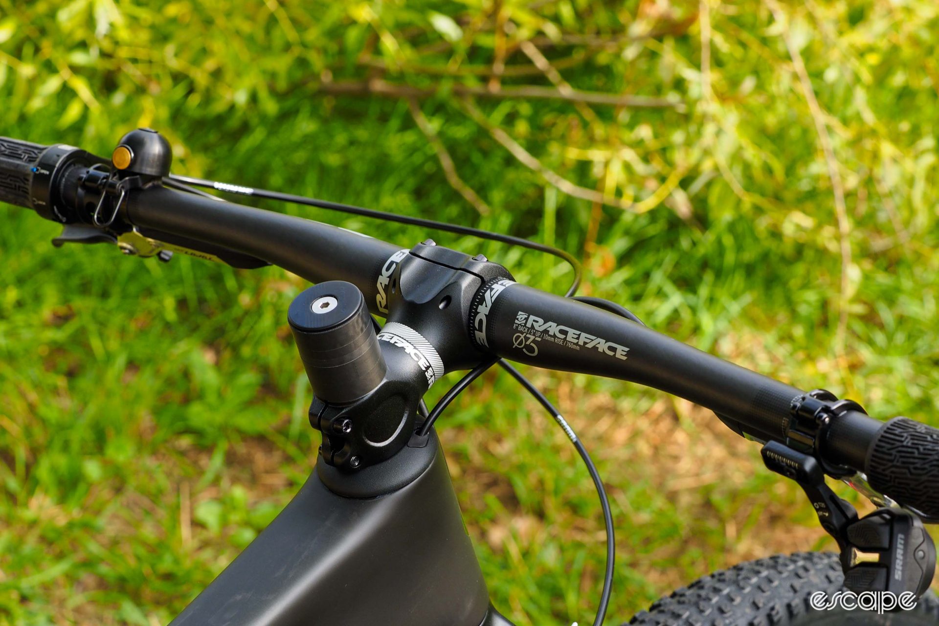 Cervelo ZFS-5 Race Face handlebar and stem