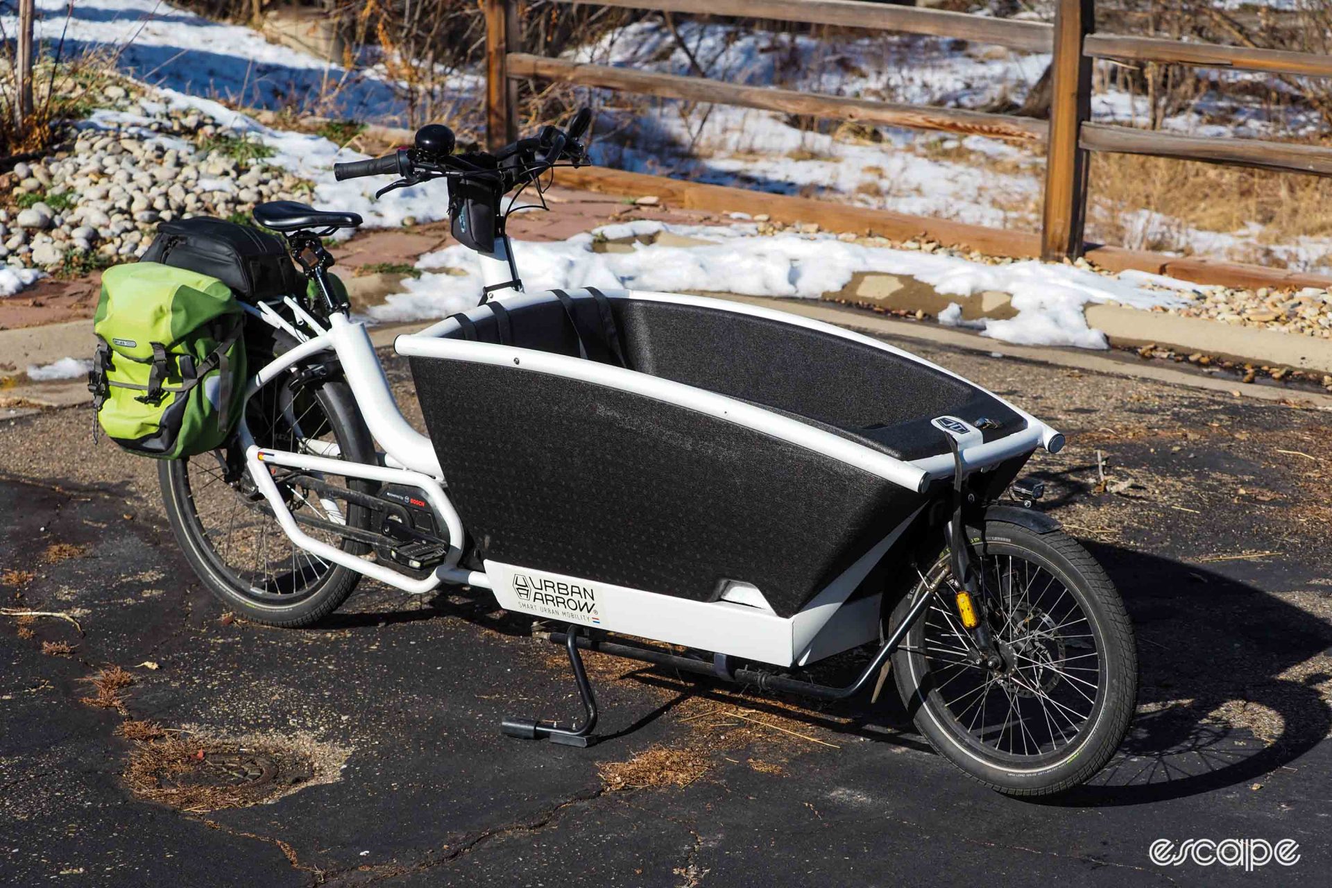 Urban Arrow Family cargo bike in white