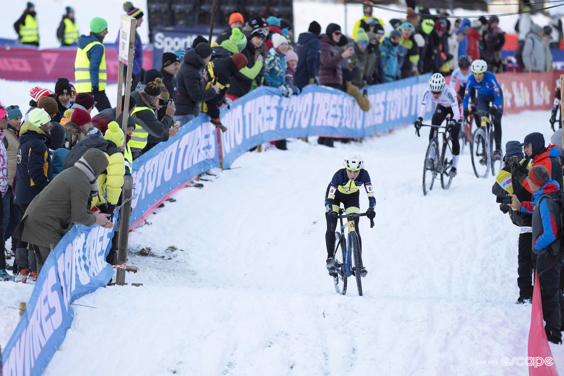 Sara Casasola during UCI Cyclocross World Cup Val di Sole.