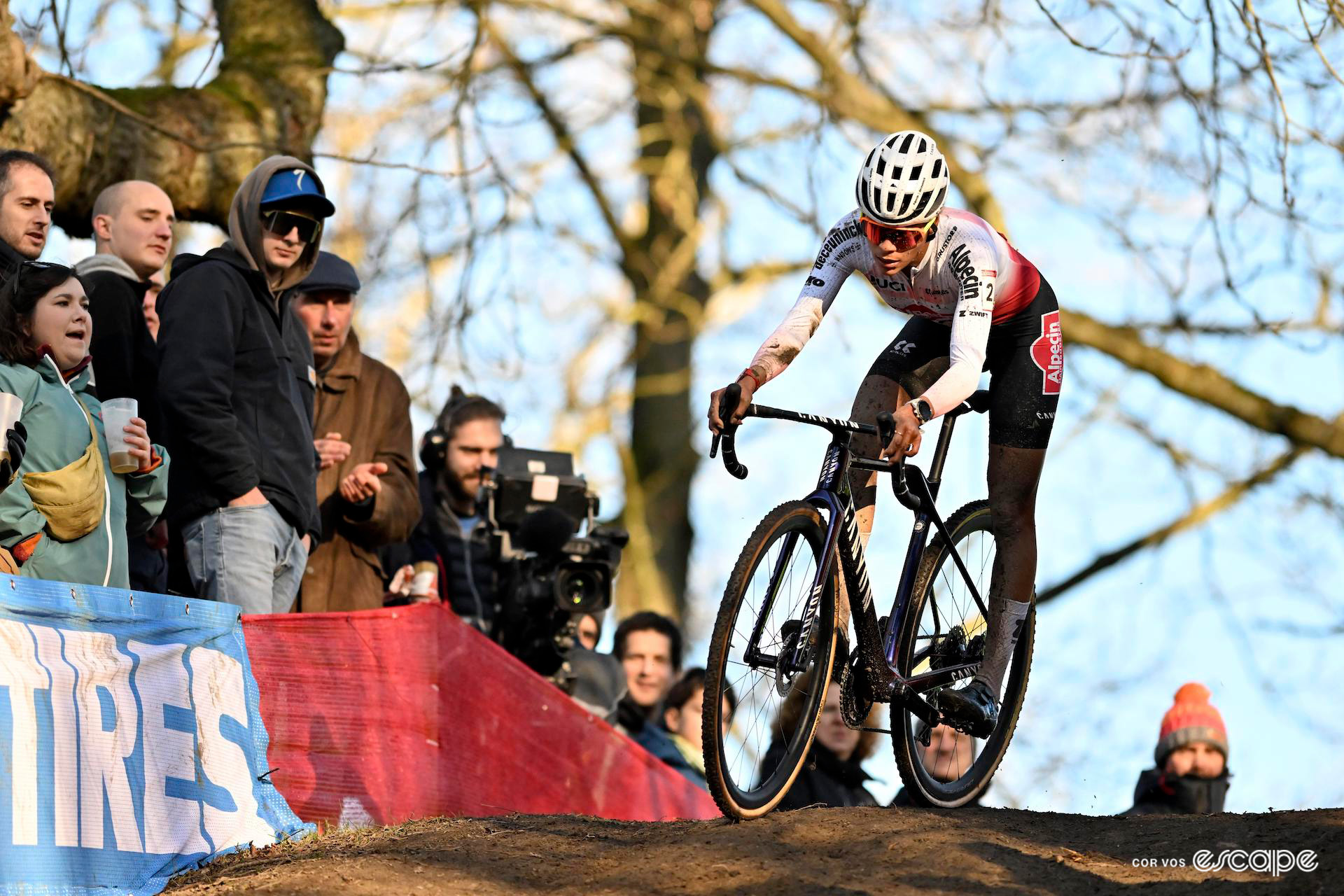 UCI World Cup leader Ceylin del Carmen Alvarado during Cyclocross World Cup Namur.