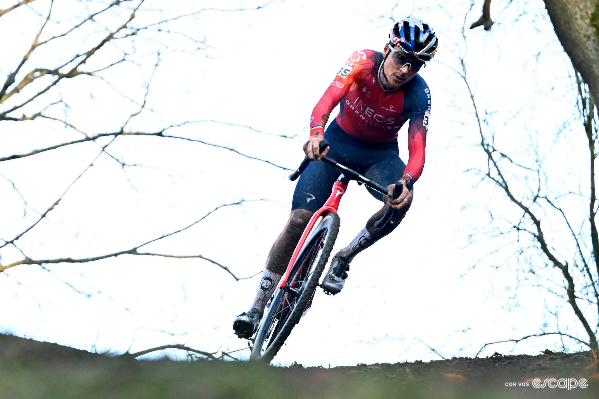 Tom Pidcock during Cyclocross World Cup Namur.