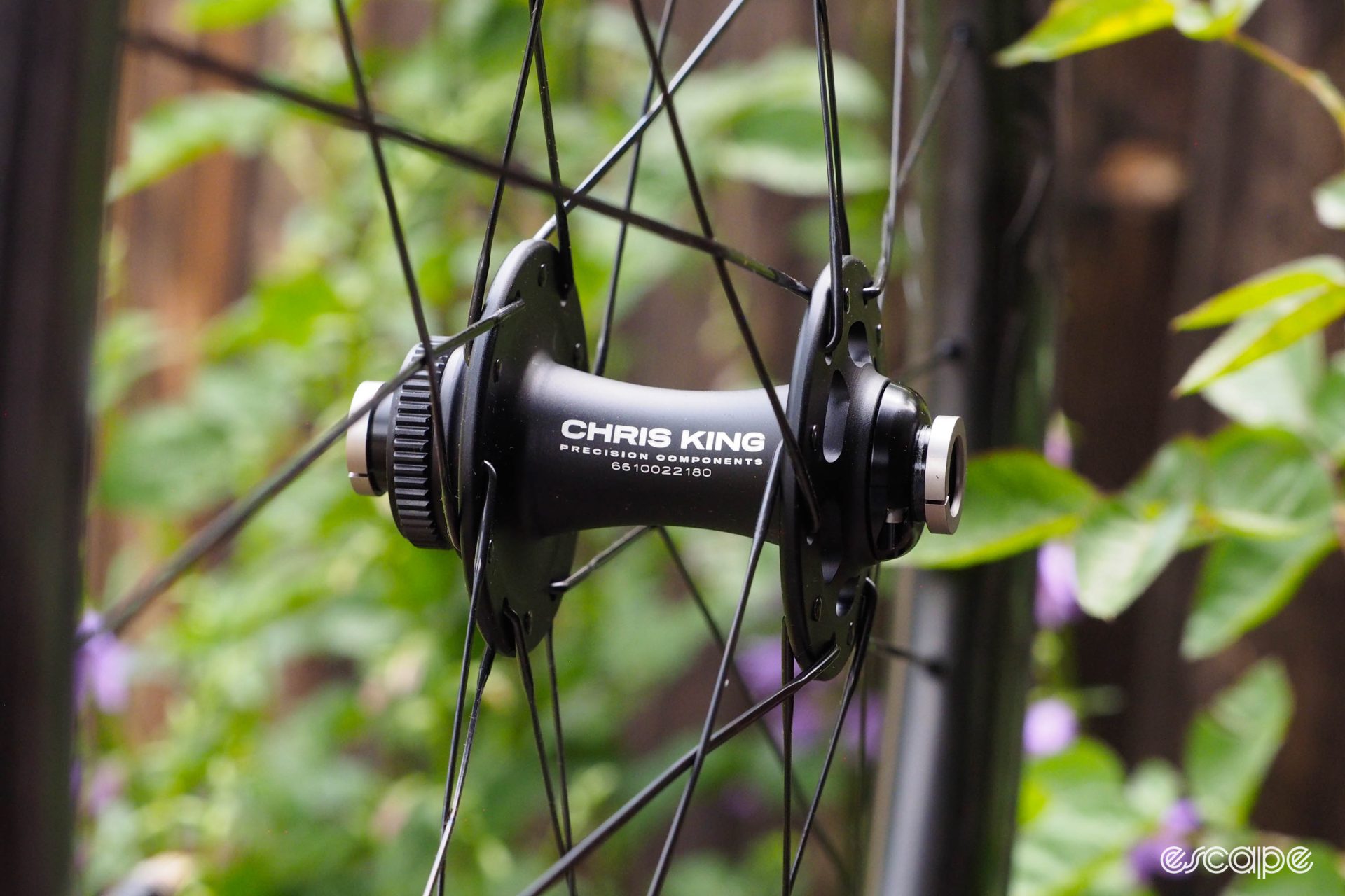 Chris King R45D front hub in black