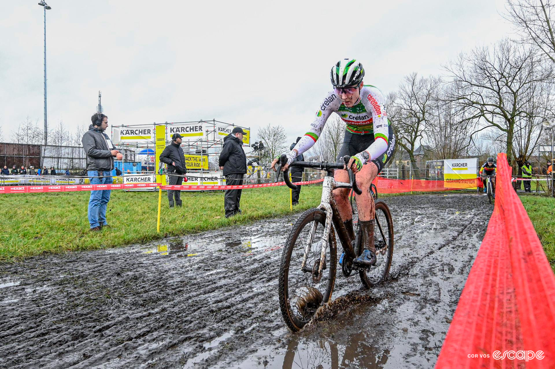 Manon Bakker during Exact Cross Loenhout Azencross.