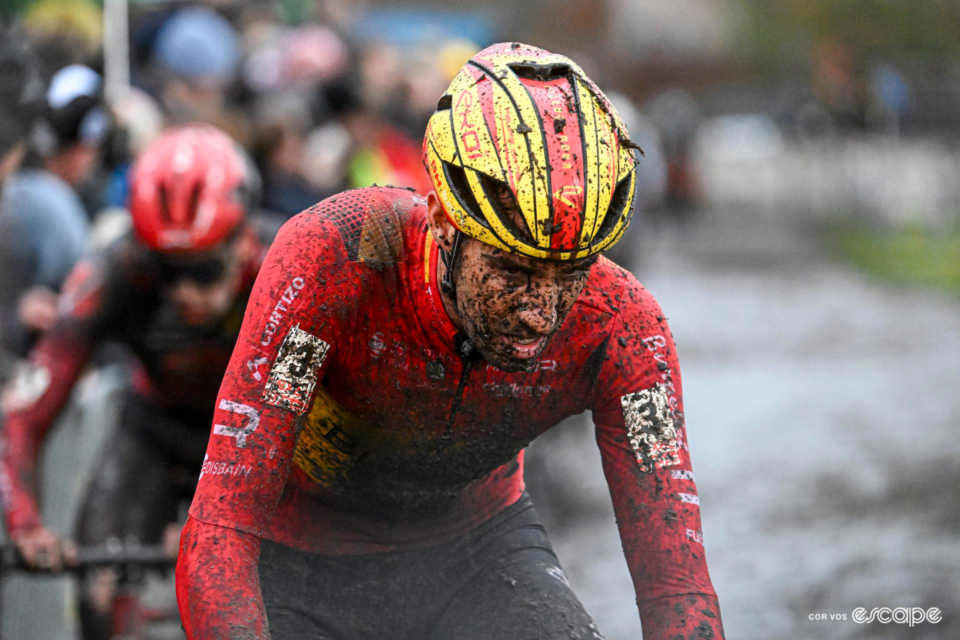 Spanish national champion Felipe Orts during Exact Cross Loenhout Azencross.