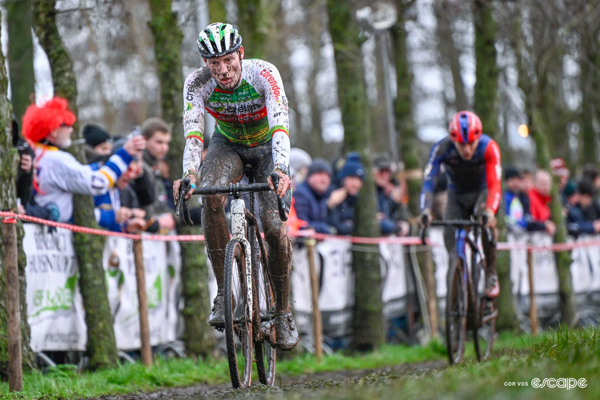 Joran Wyseure during Hexia Cyclocross Gullegem.