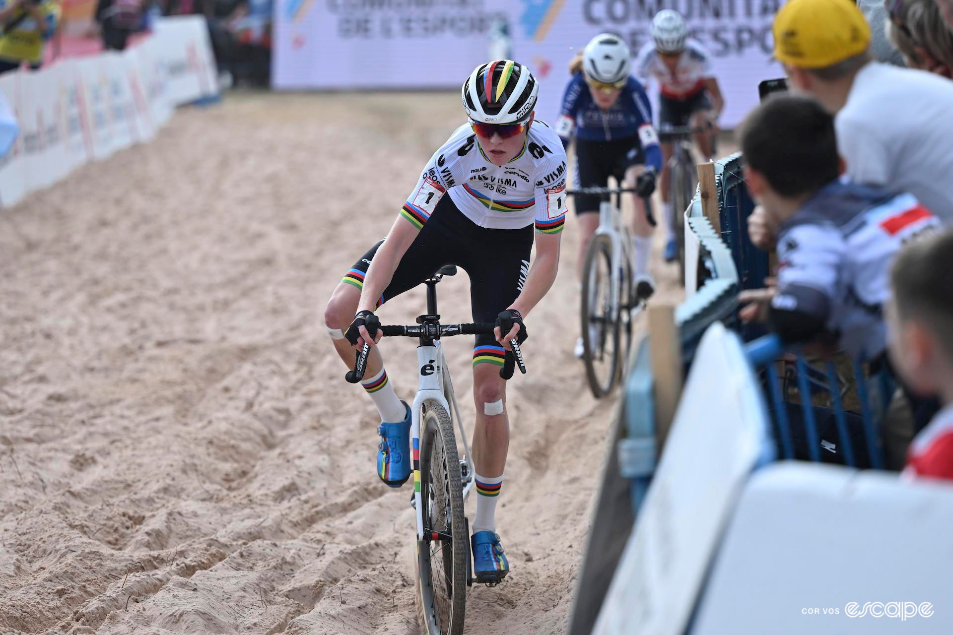 World champion Fem van Empel during CX World Cup Benidorm.