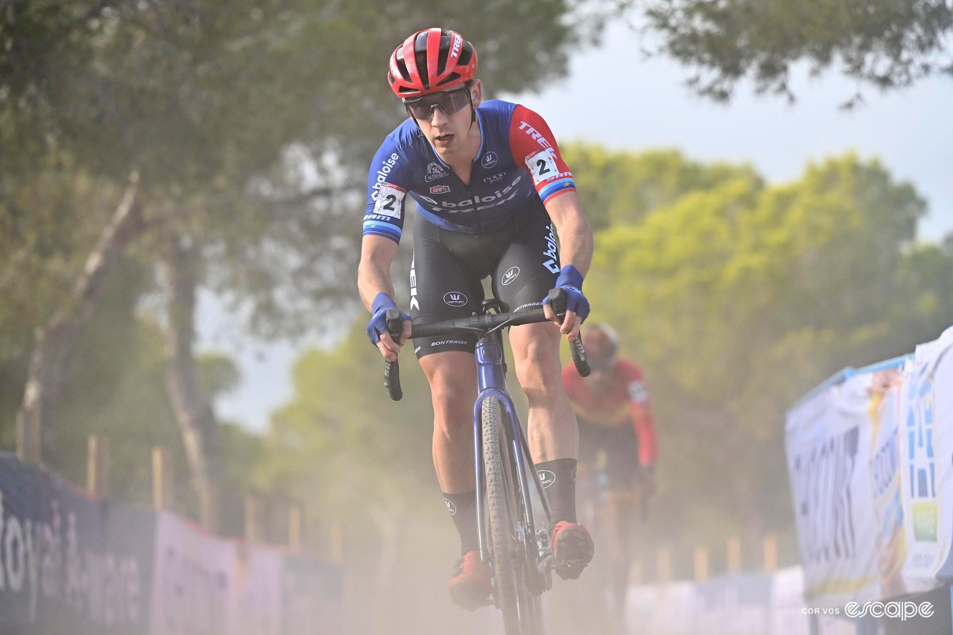 Lars van der Haar during CX World Cup Benidorm.