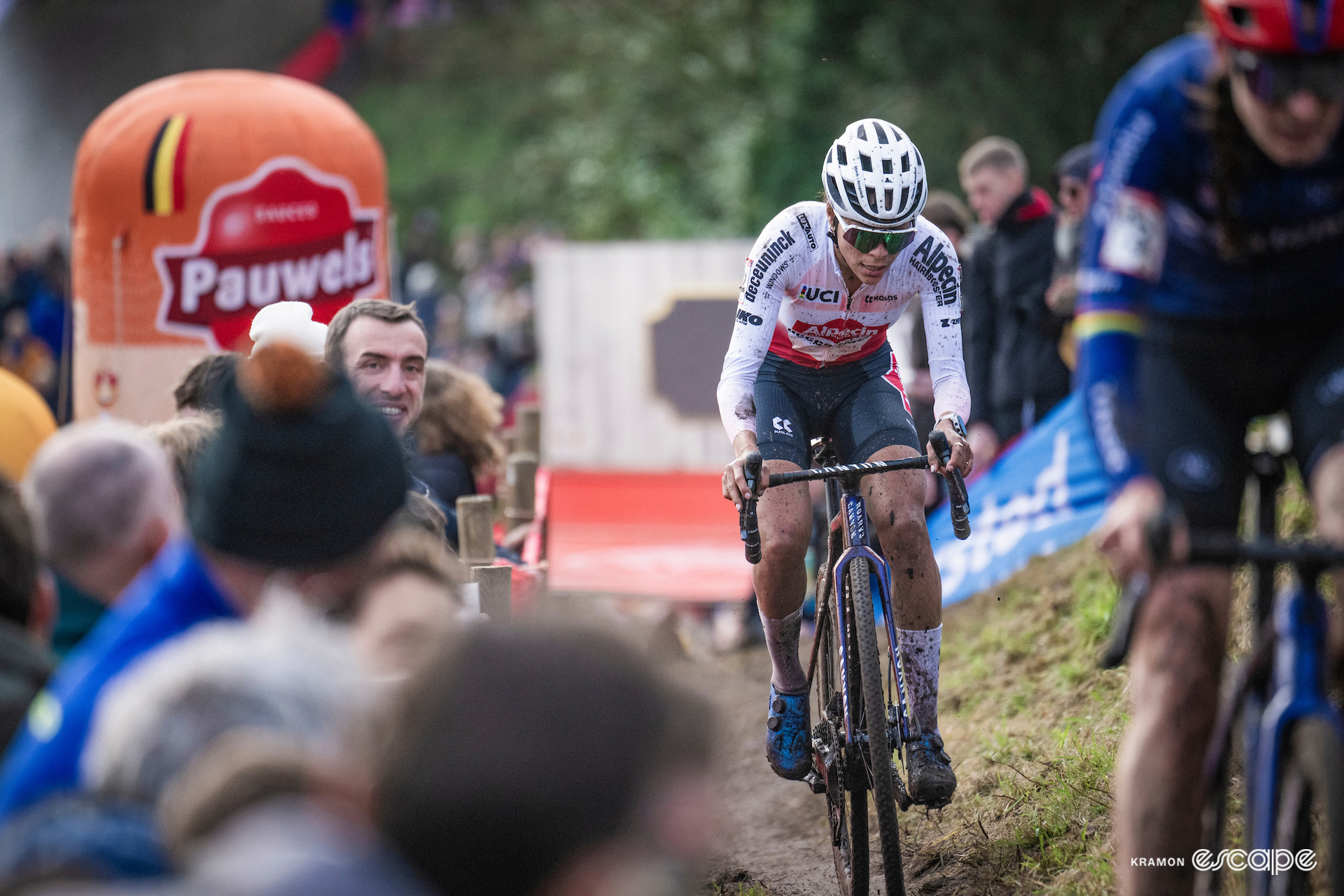 World Cup leader Ceylin del Carmen Alvarado during CX World Cup Hulst.