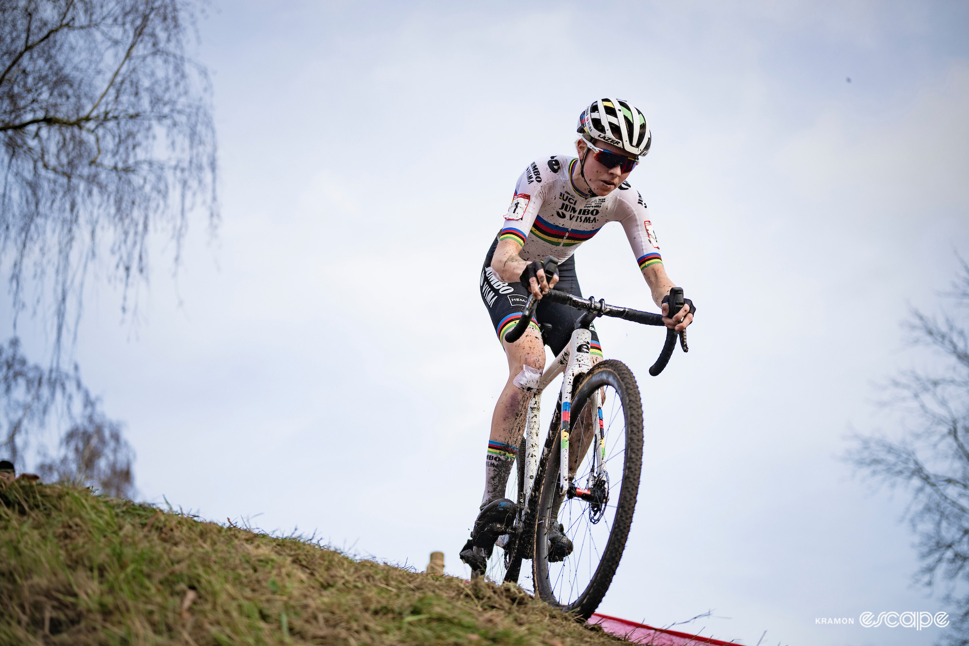 World champion Fem van Empel during CX World Cup Hulst.