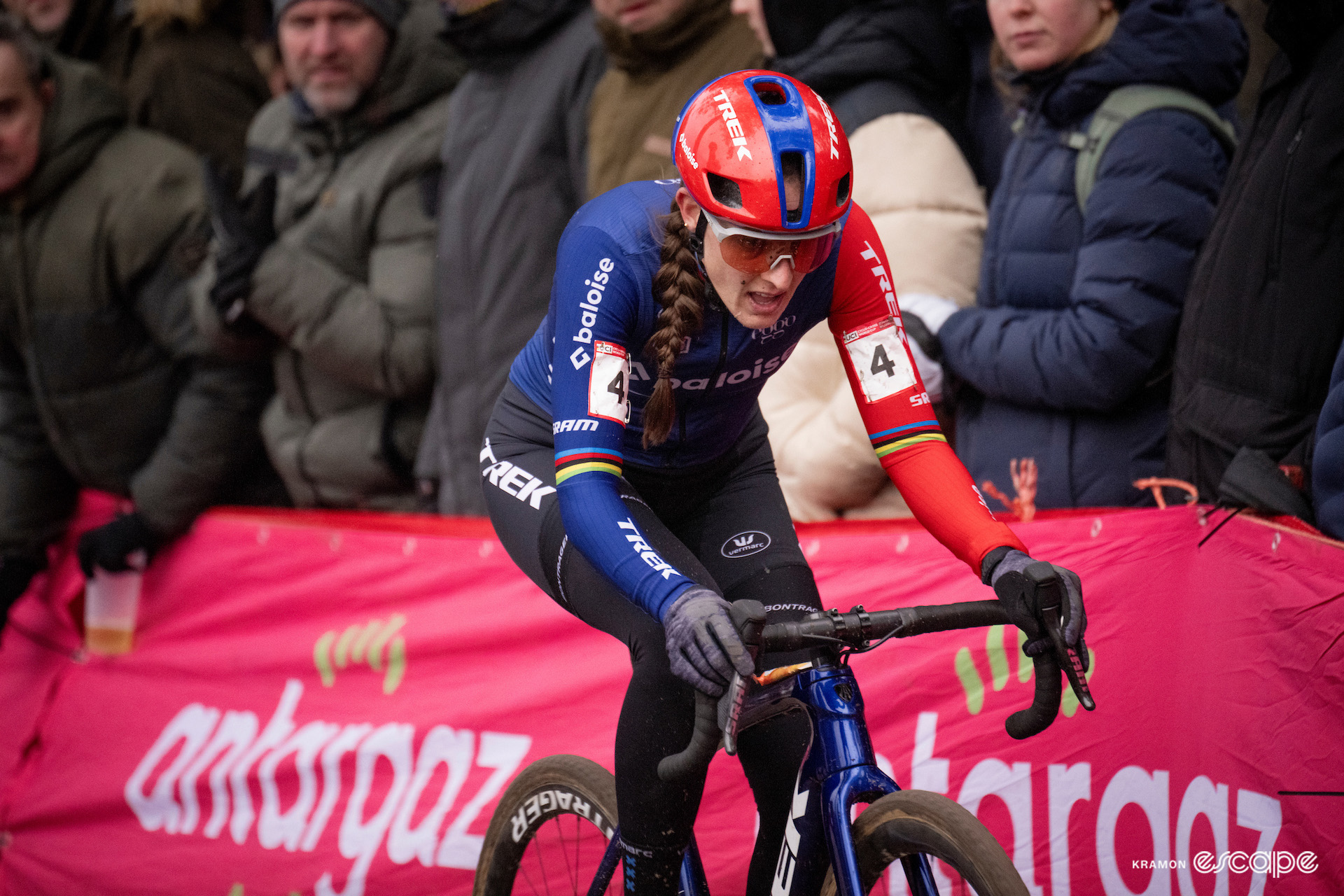 Lucinda Brand during UCI World Cup Zonhoven.