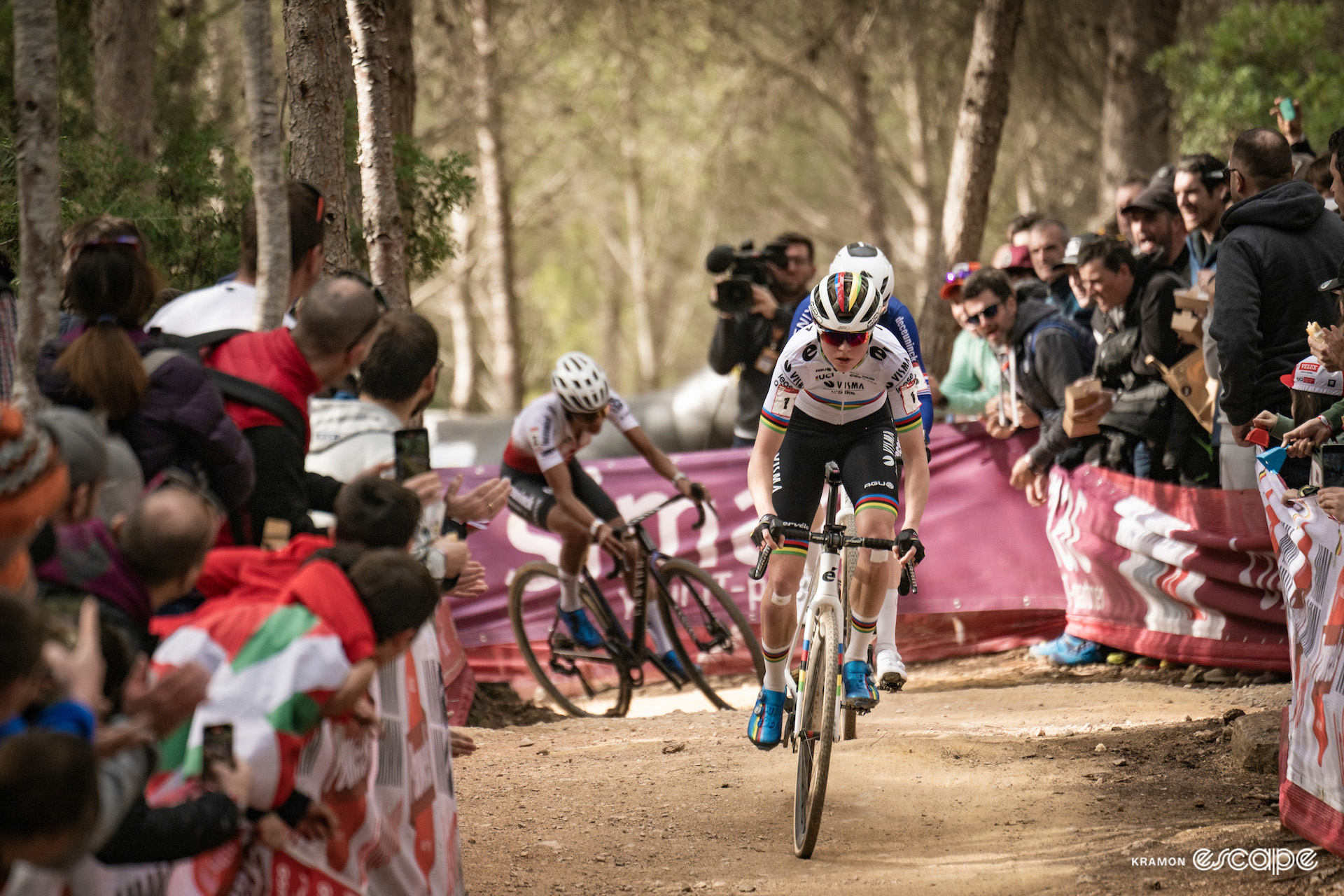 World champion Fem van Empel during CX World Cup Benidorm.