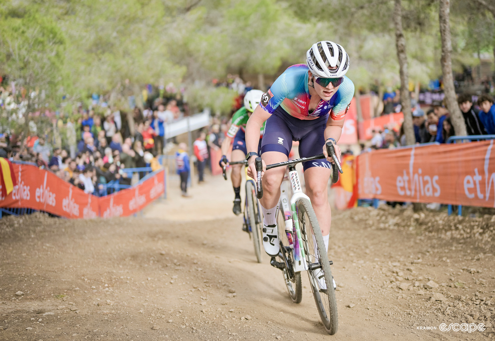 Zoe Bäckstedt during CX World Cup Benidorm.