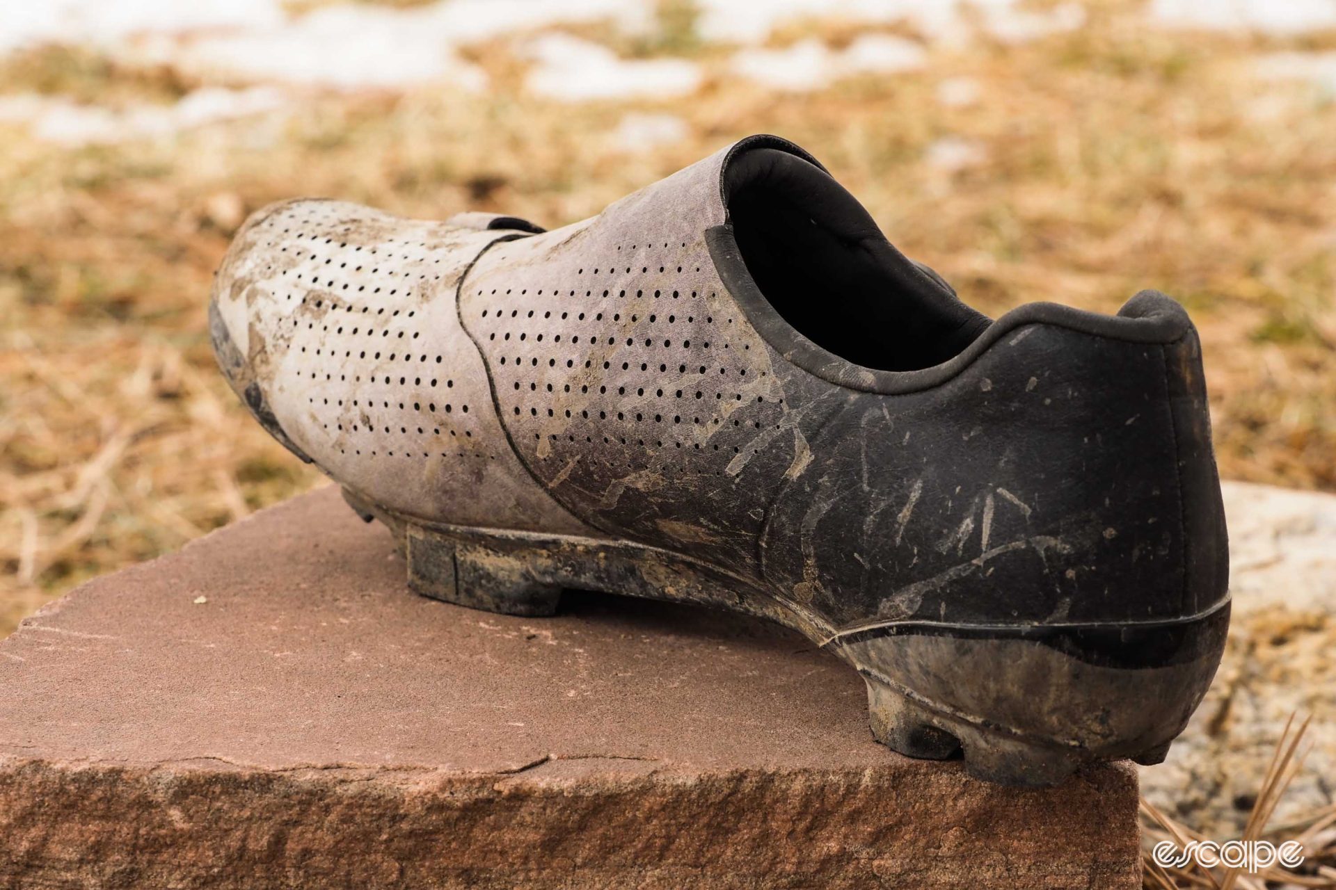 Shimano RX8 gravel shoe arch support