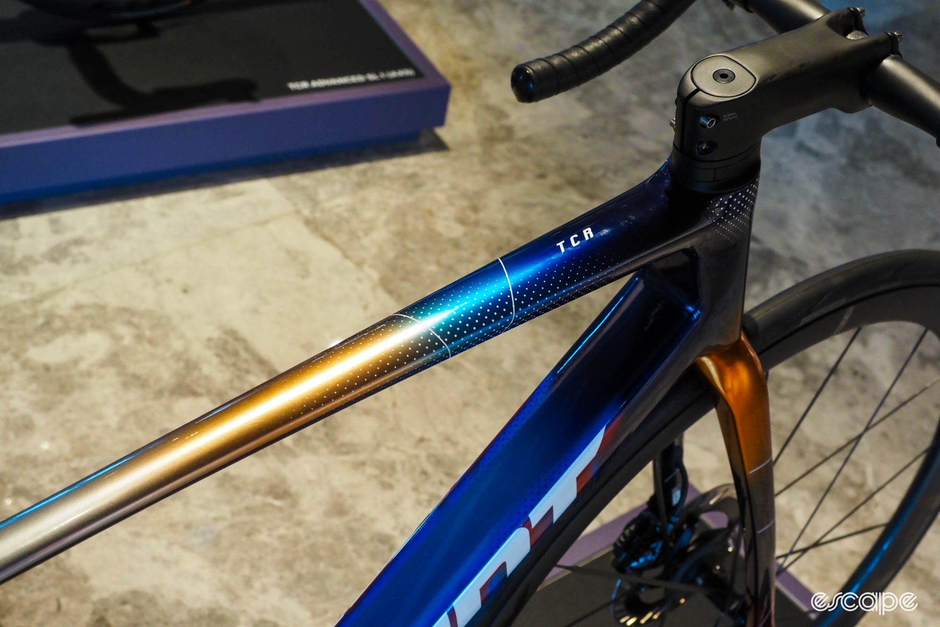 2025 Giant TCR Advanced SL 0 Jayco-Alula top tube detail