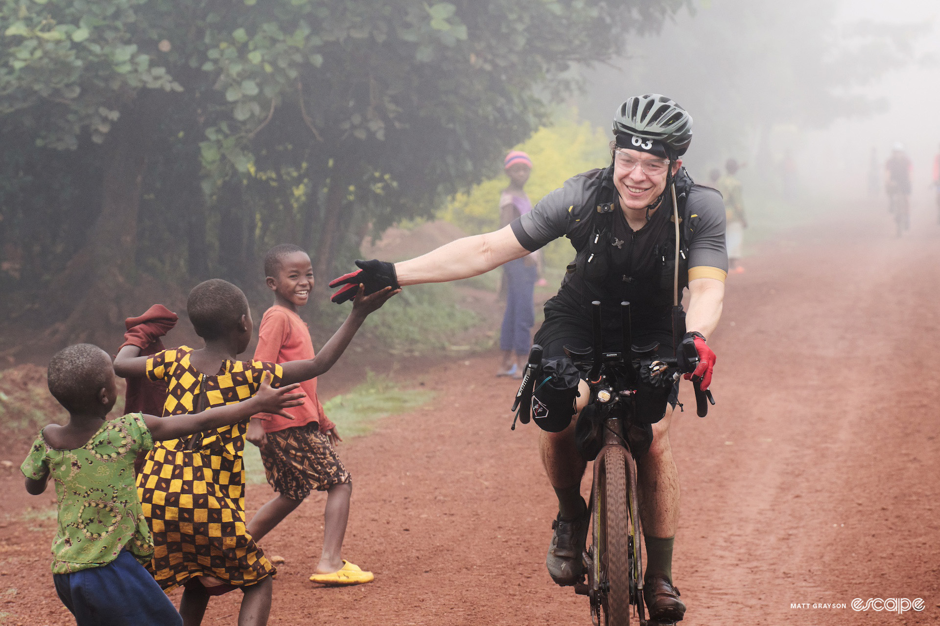 Scene from the 2024 Race Around Rwanda.