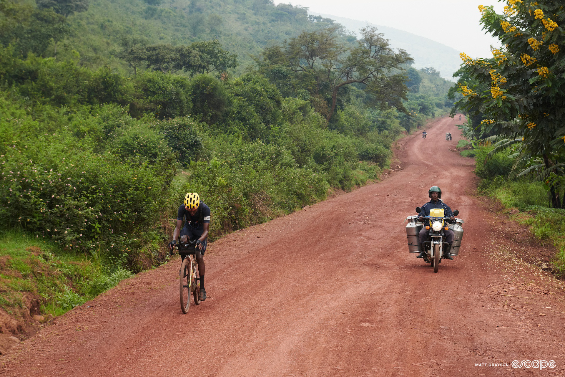 Scene from the 2024 Race Around Rwanda.