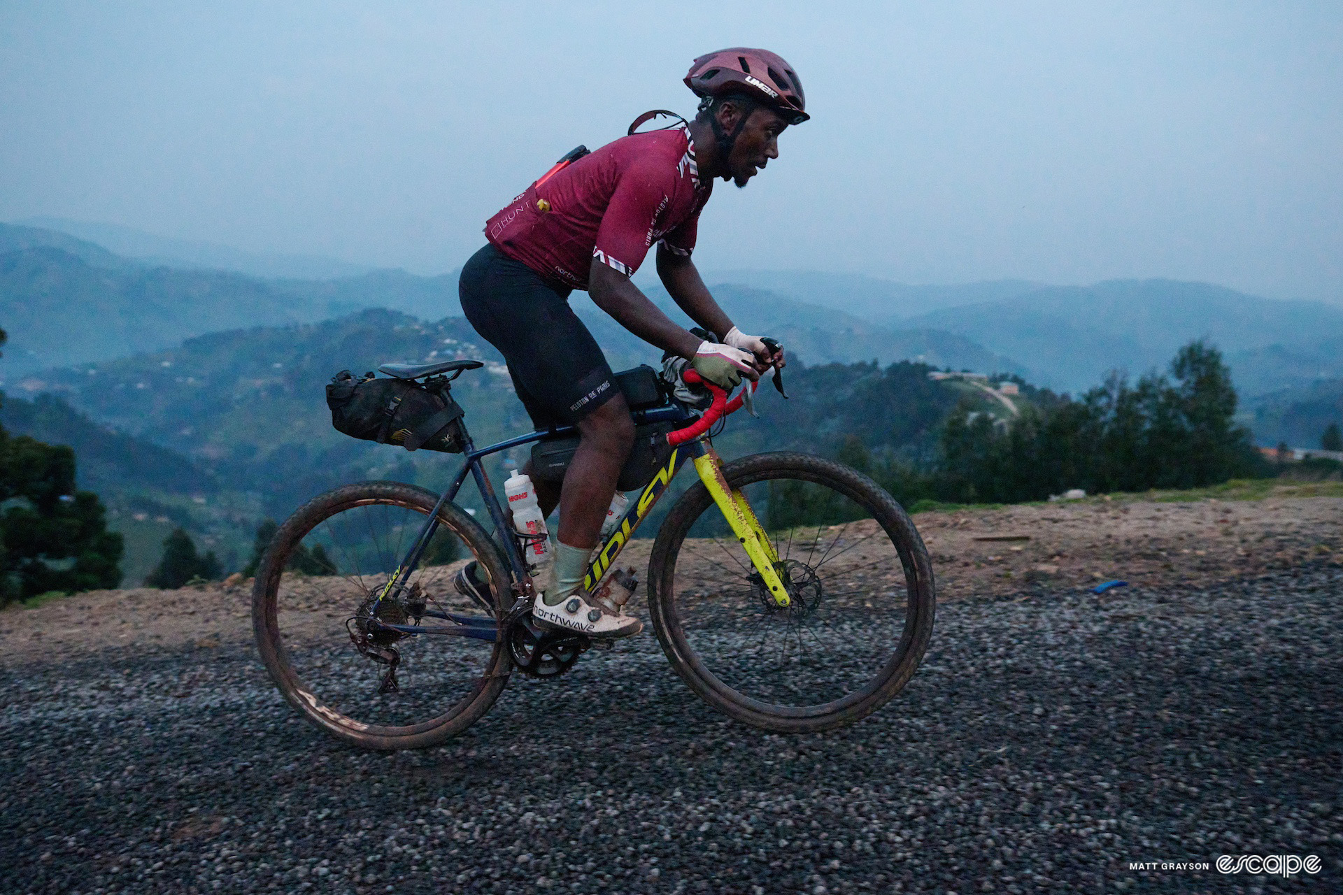 Scene from the 2024 Race Around Rwanda.