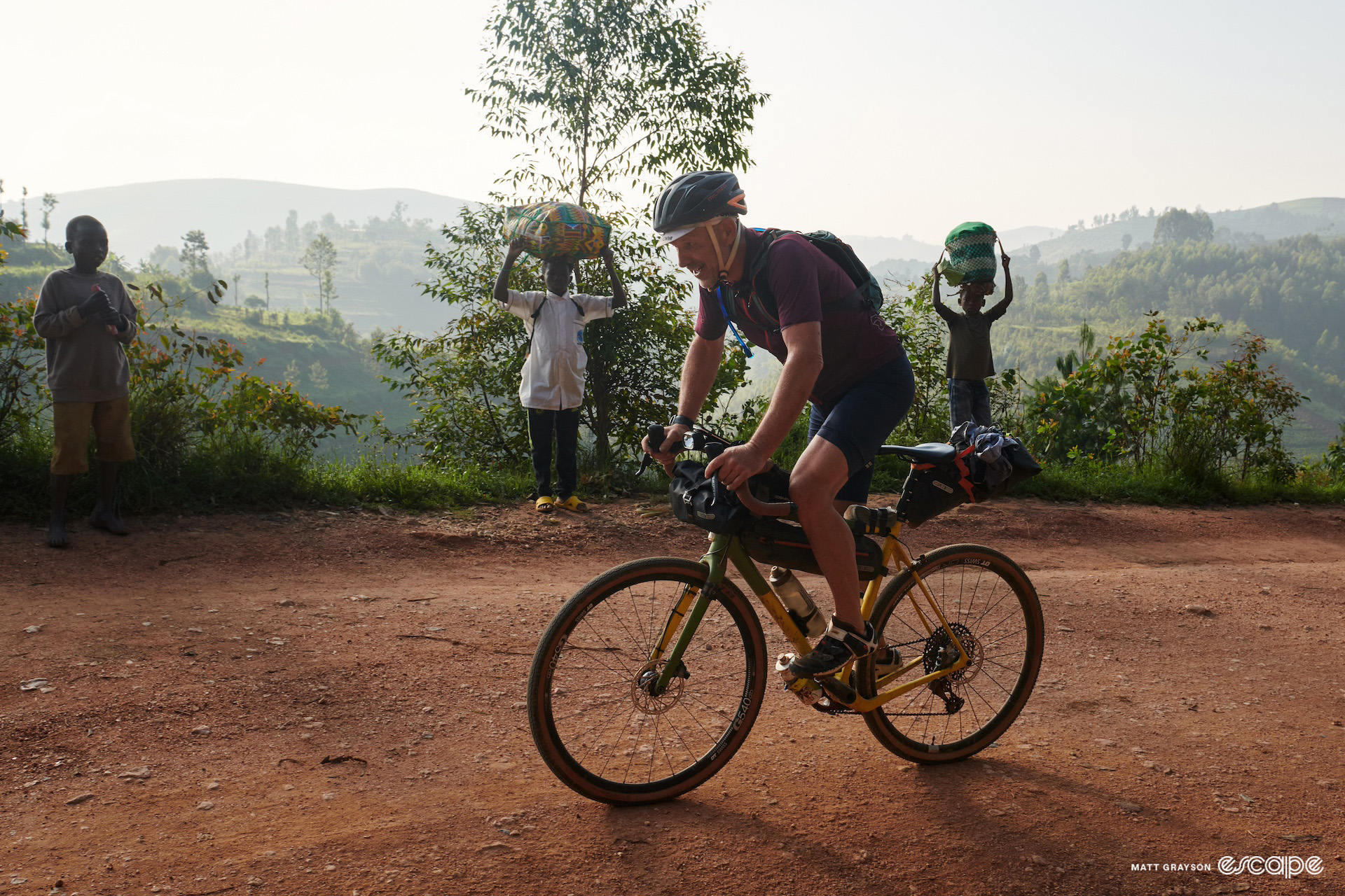 Scene from the 2024 Race Around Rwanda.