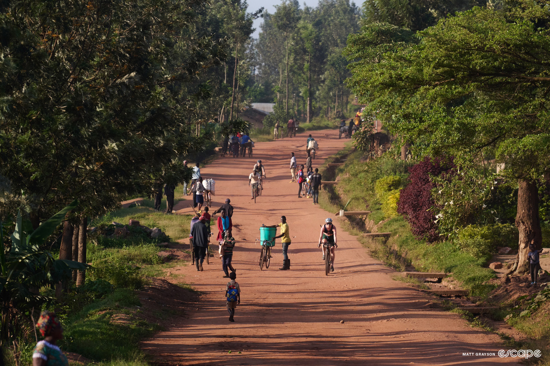 Scene from the 2024 Race Around Rwanda.