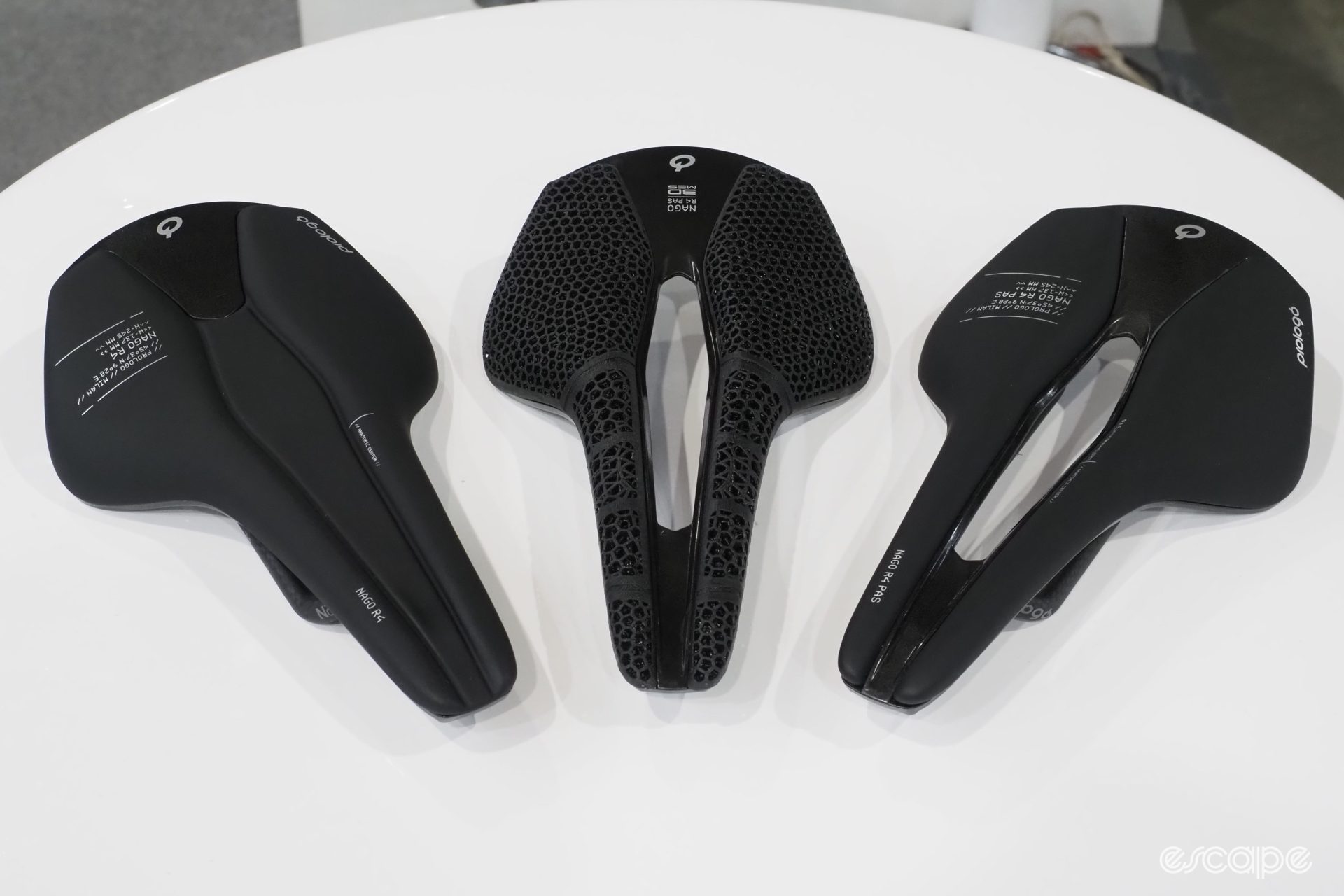 Prologo Nago Pas 3D MSS saddle comparison