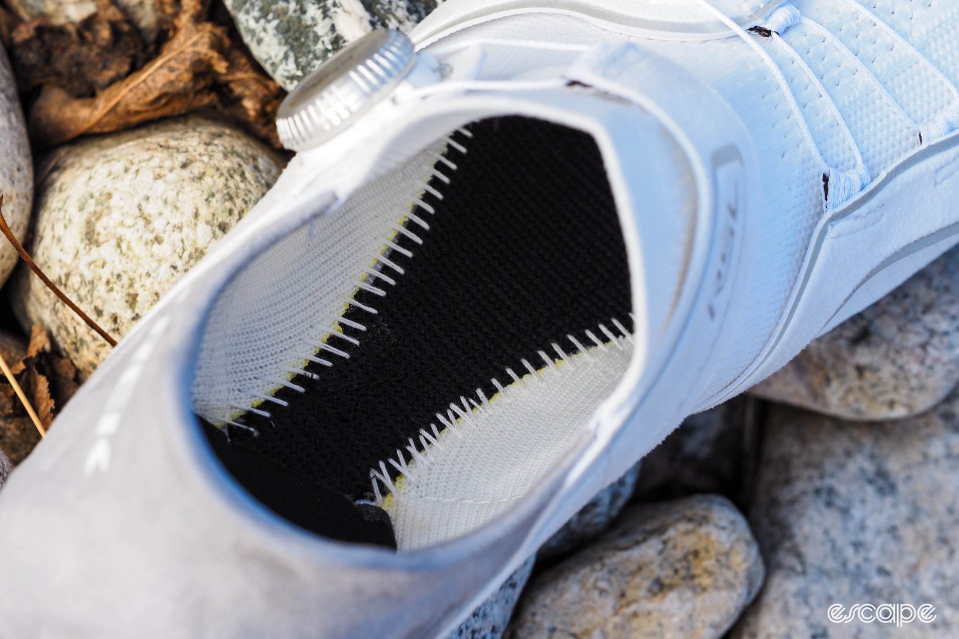 Trek RSL Knit road shoe interior detail