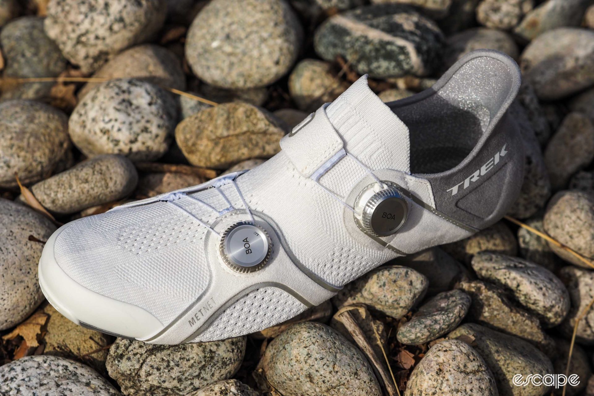 Trek RSL Knit road shoes in white