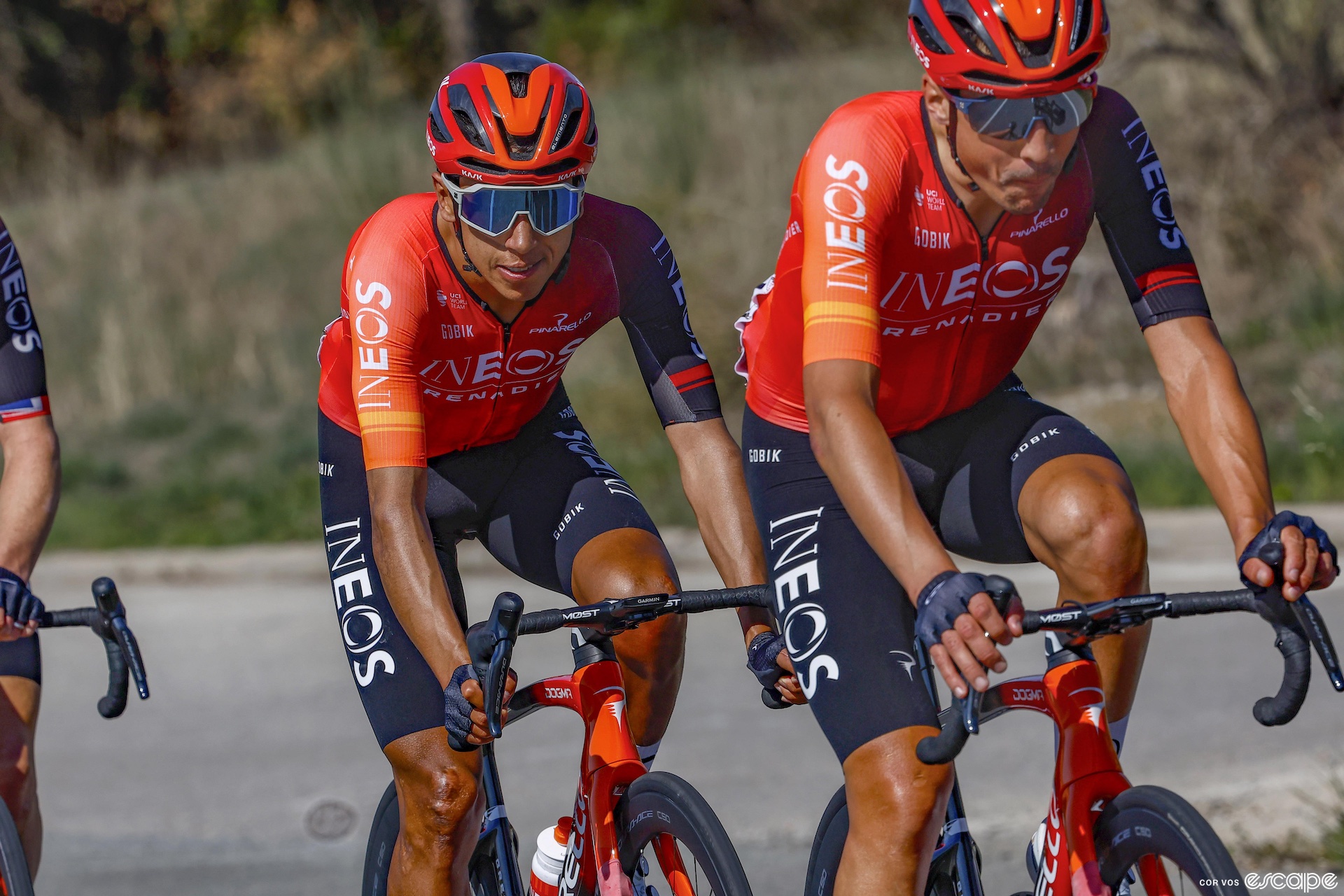 Egan Bernal at the Volta a Catalunya.