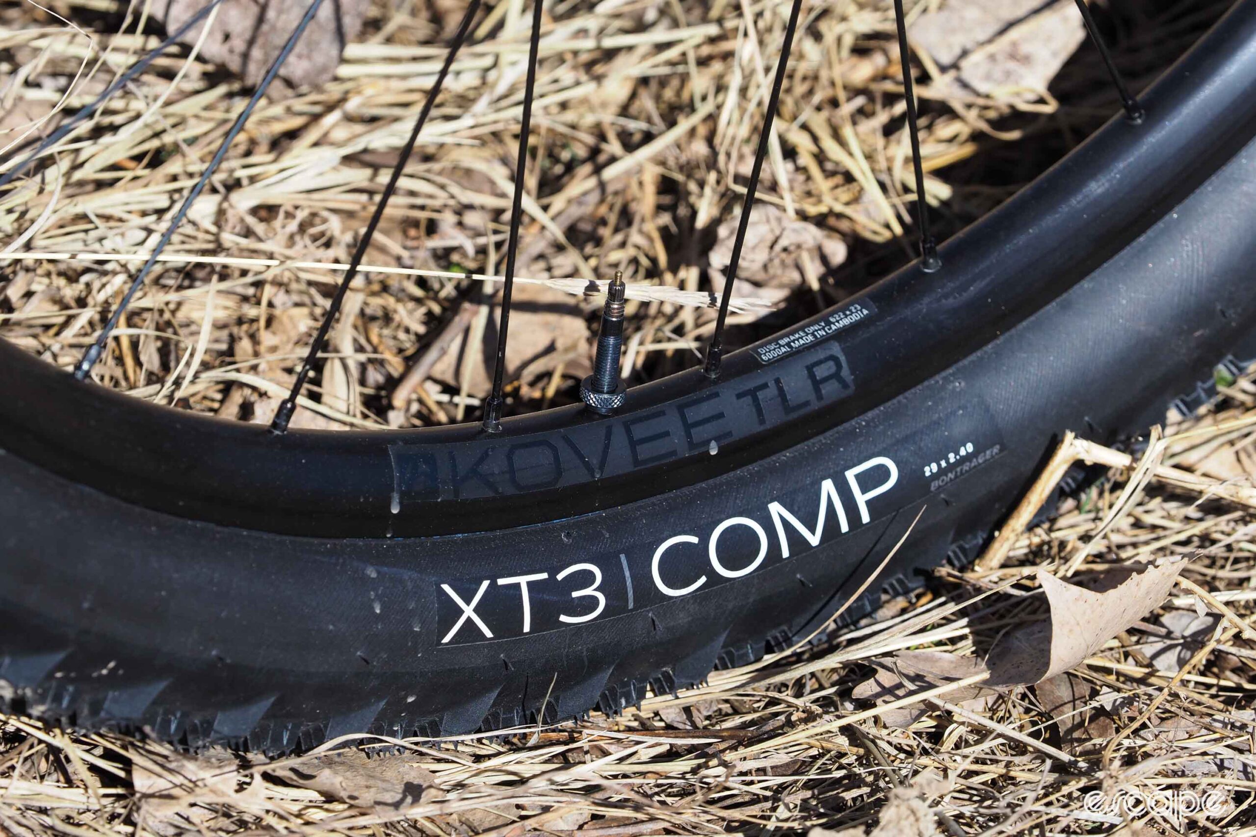 Bontrager Kovee TLR wheelset