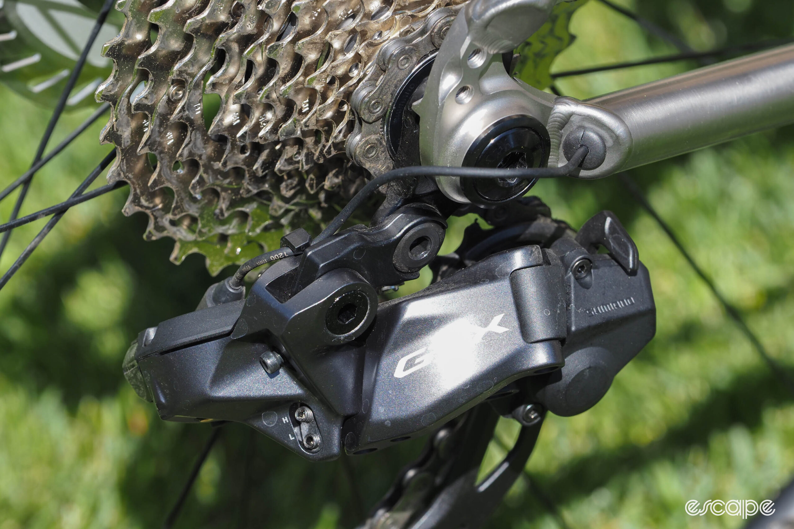 Shimano GRX Di2 RX825 rear derailleur