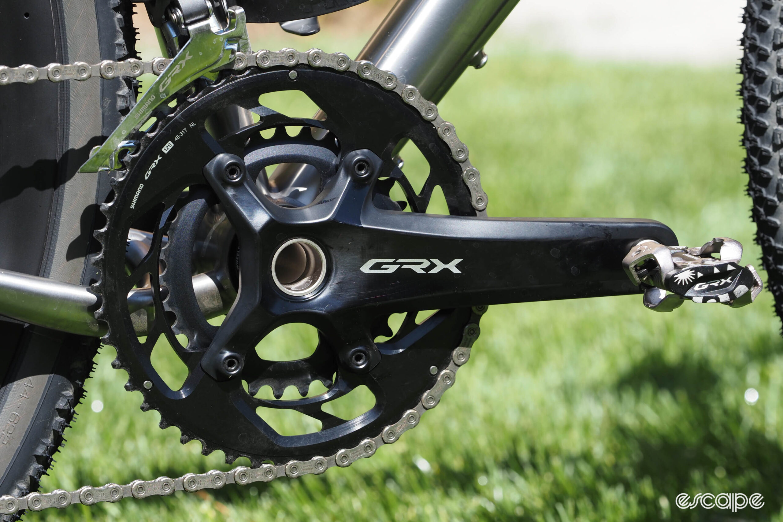 Shimano GRX Di2 RX825 crankset