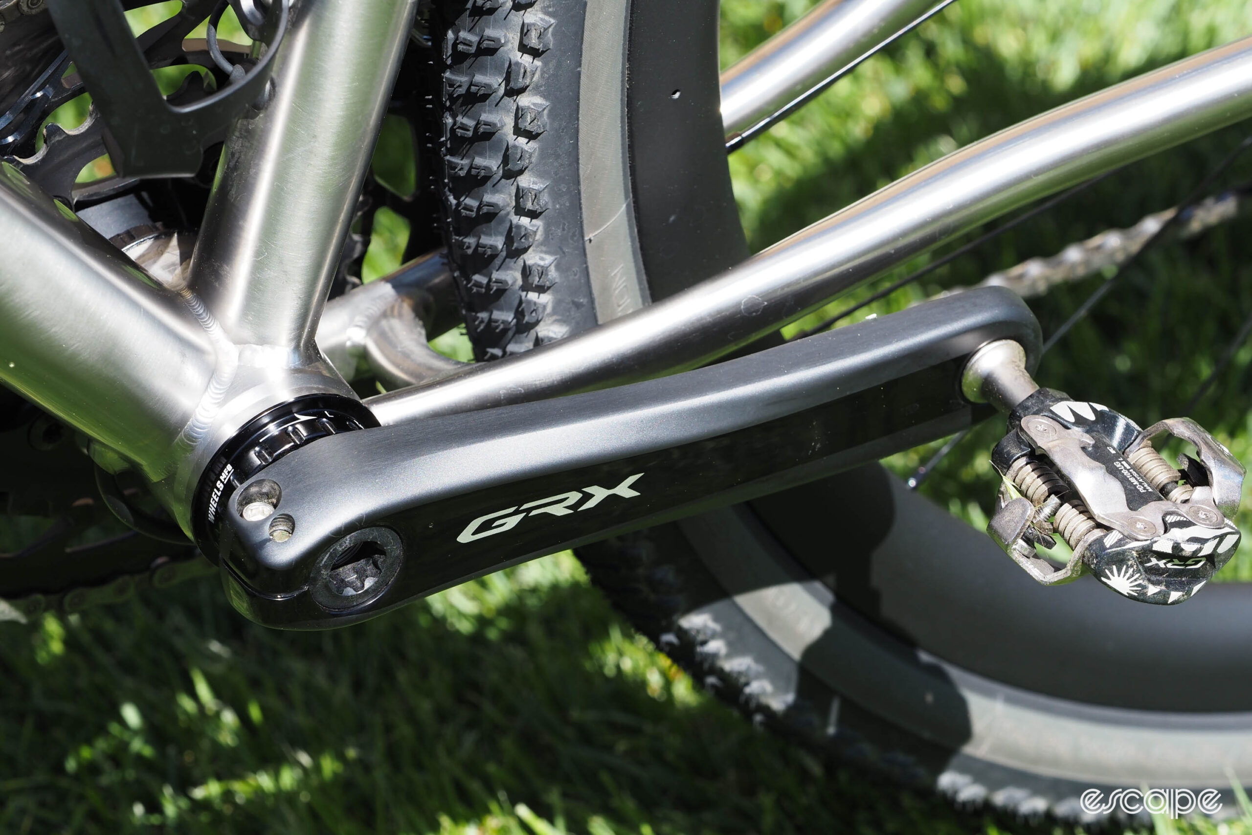 Shimano GRX Di2 RX825 crankset