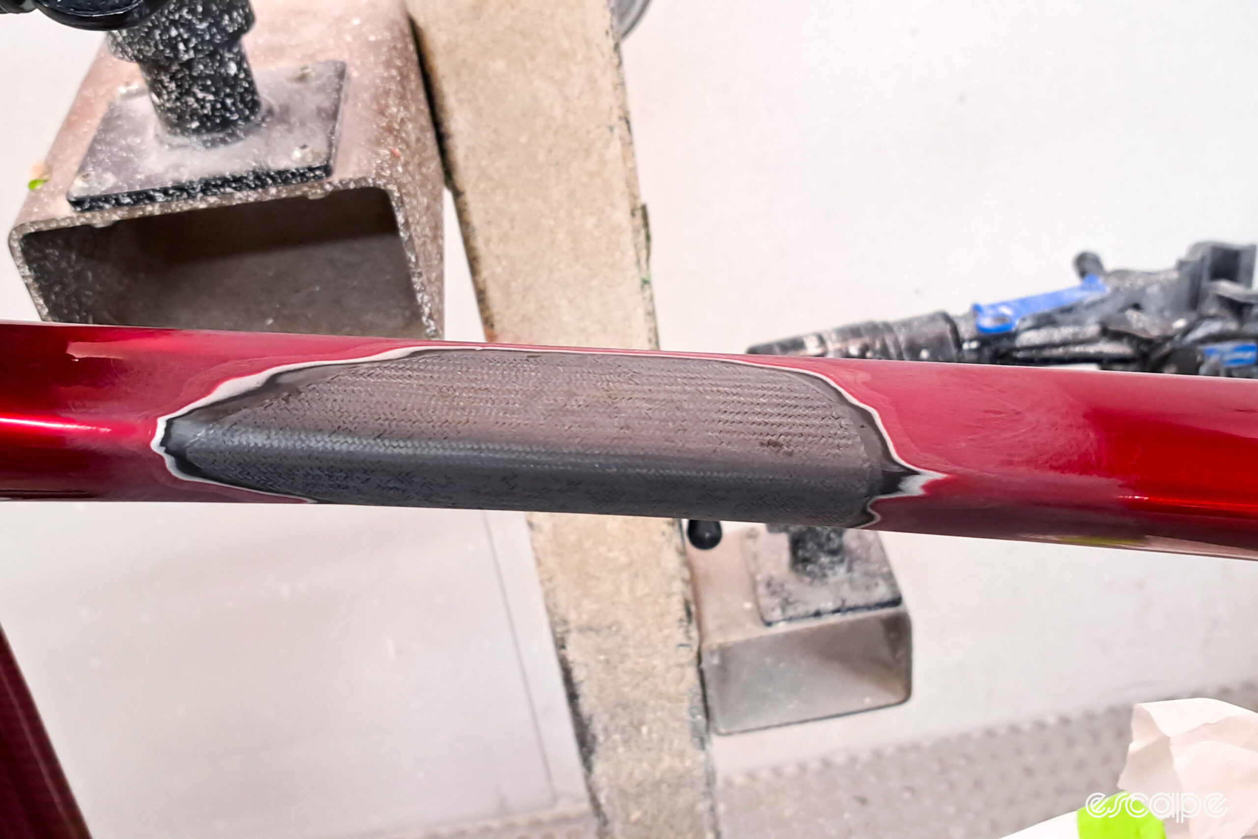 Velocolour carbon frame repair