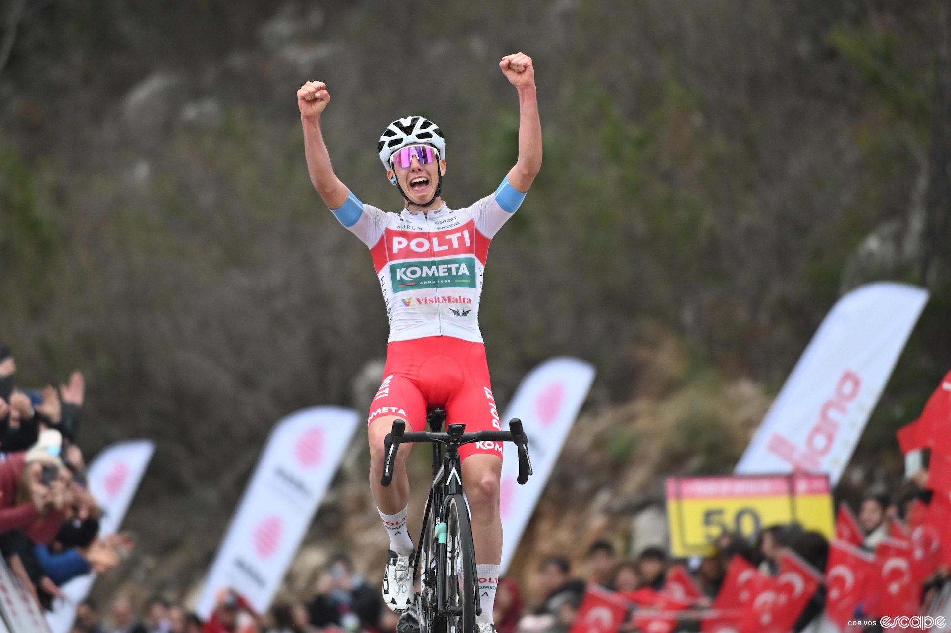 David Piganzoli at the Tour of Antalya.