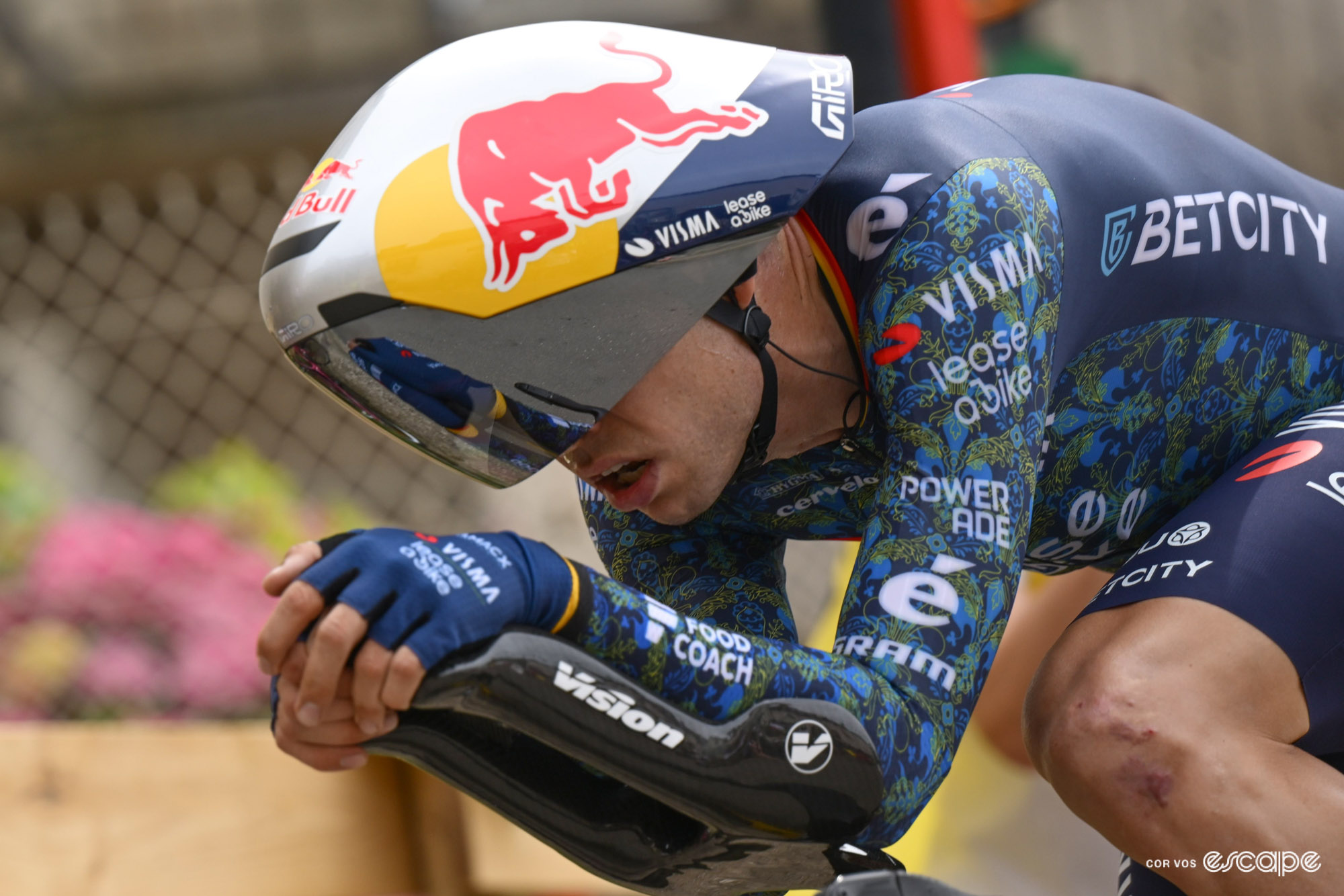 Wout van Aert at the Tour de France.