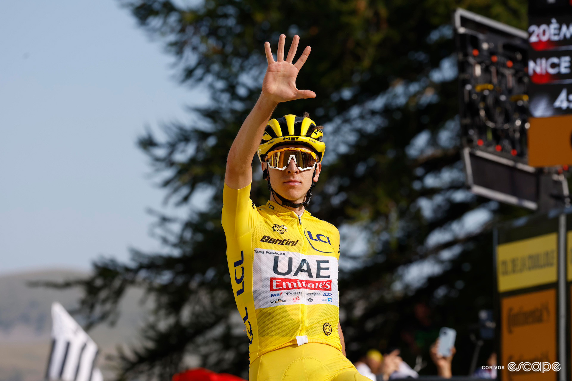 TdF stage 20 report: He didn't mean to, but Pogačar won anyway, bringing his stage tally to five