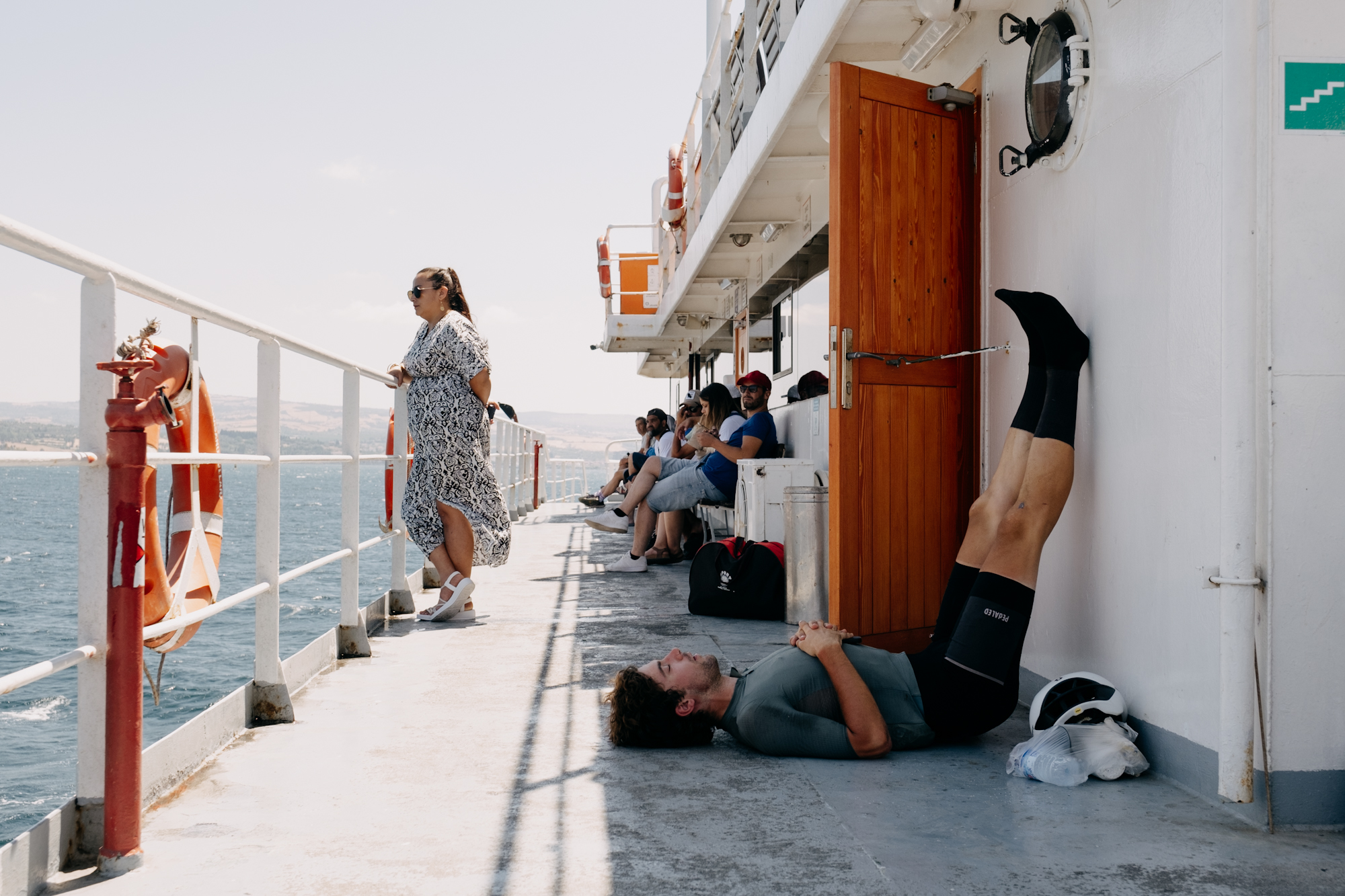 You can't ride on the ferry so you might as well rest (Credit: Tomás Montes)