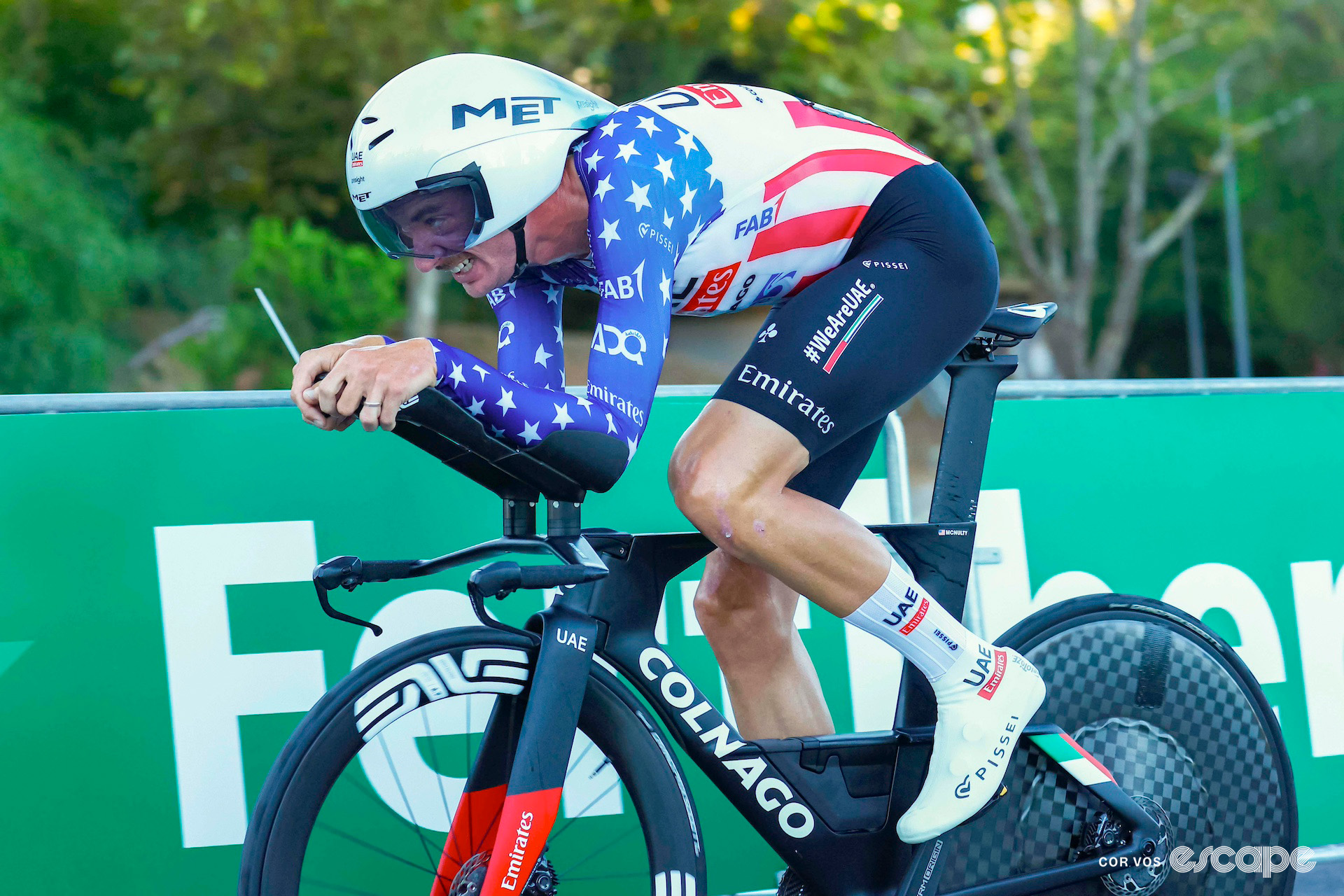 Vuelta stage 1 report: McNulty gives UAE Team Emirates a stellar start in opening TT