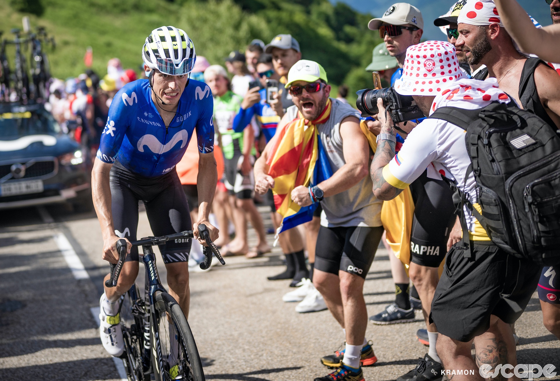 Enric Mas at the Tour de France.