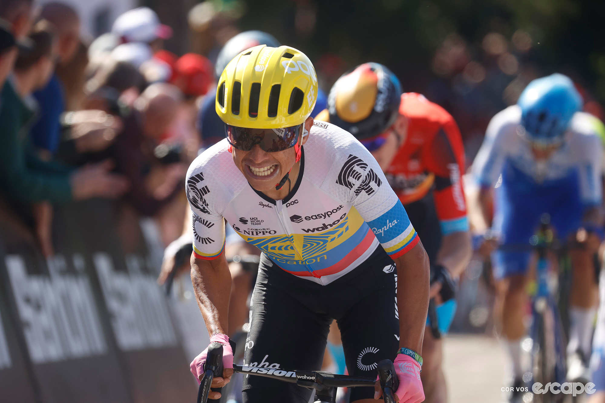 Esteban Chaves at the Tour Colombia.