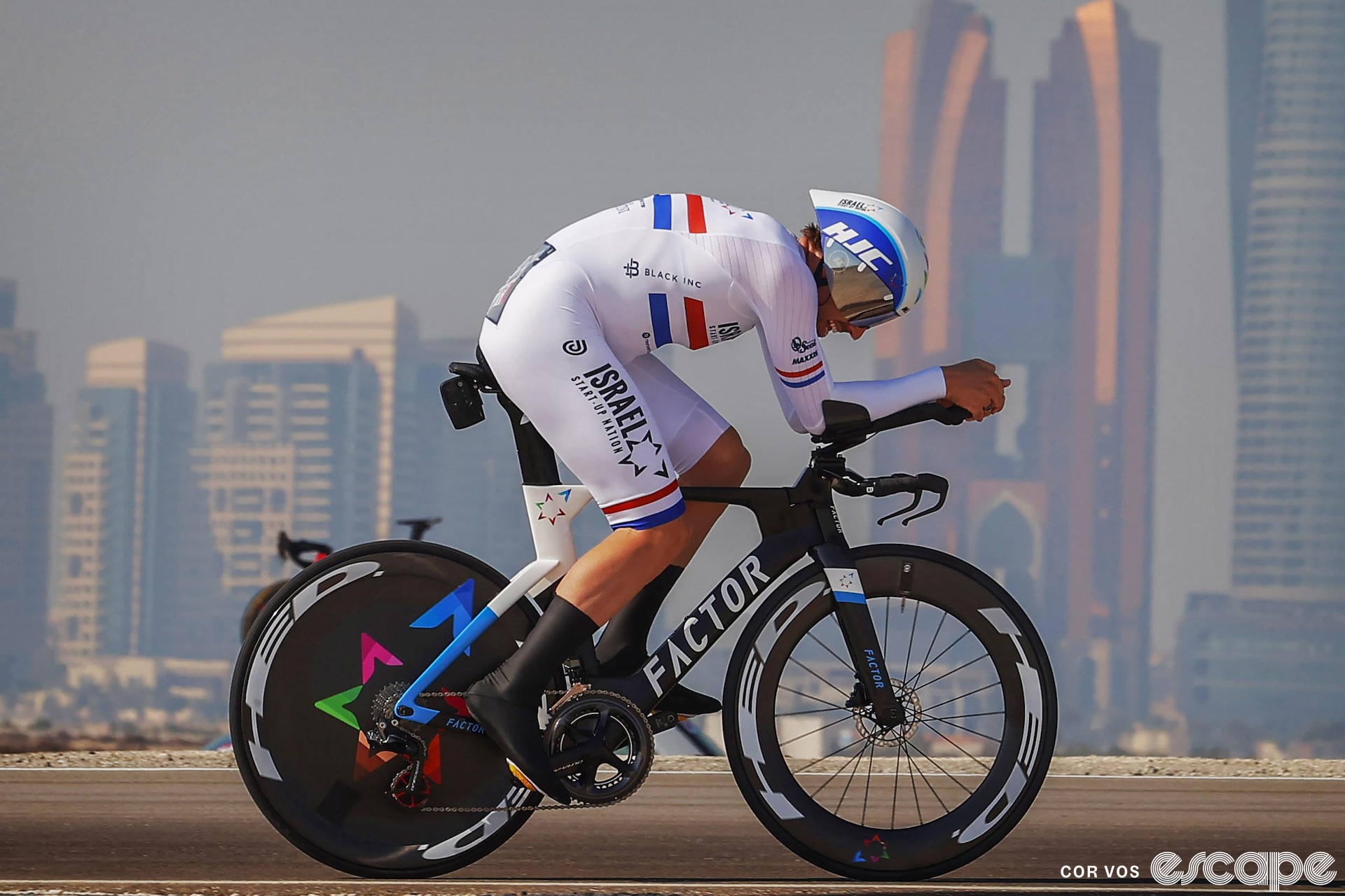 Alex Dowsett at the UAE Tour.