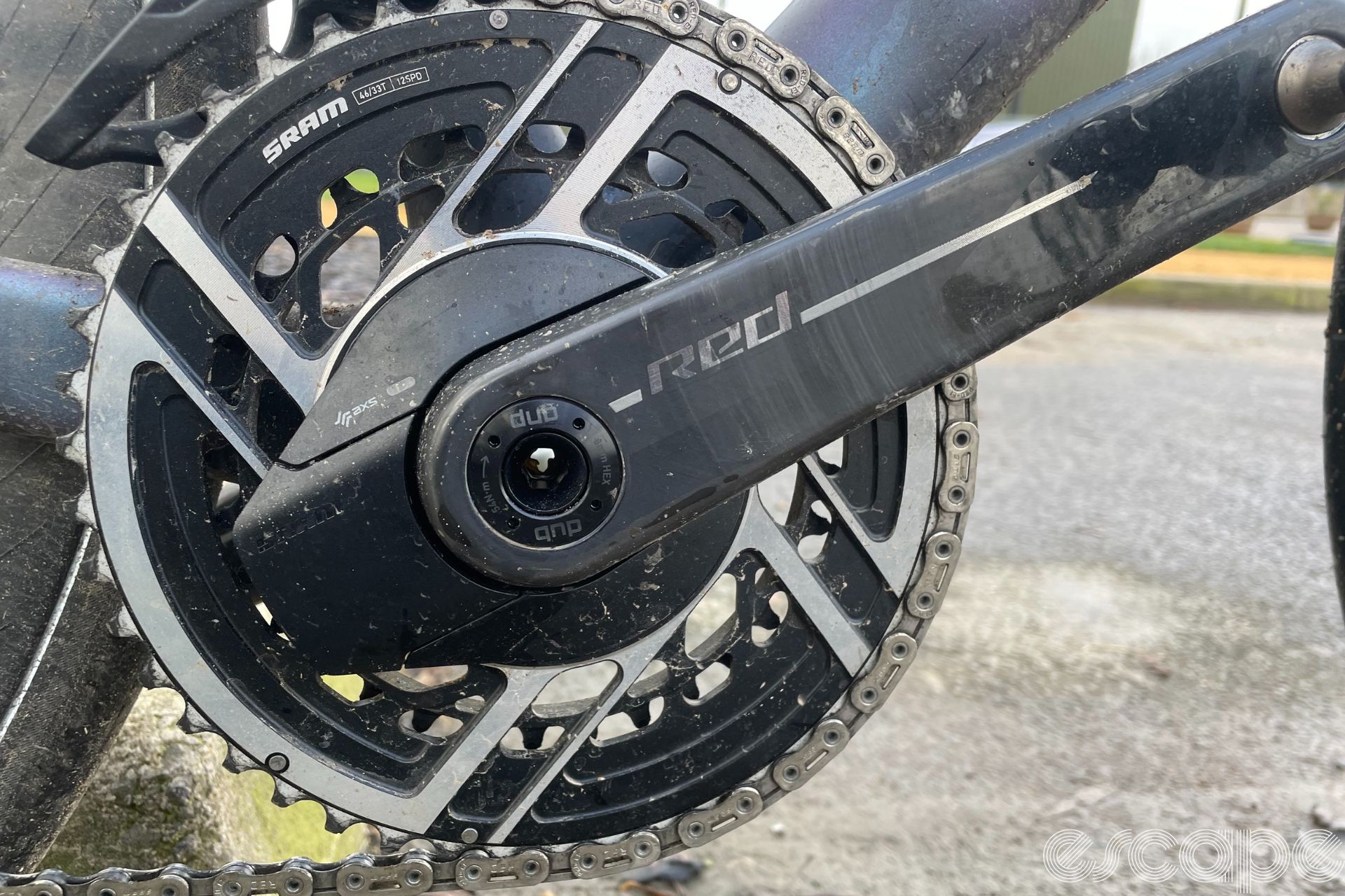 SRAM Red AXS Quarq power meter