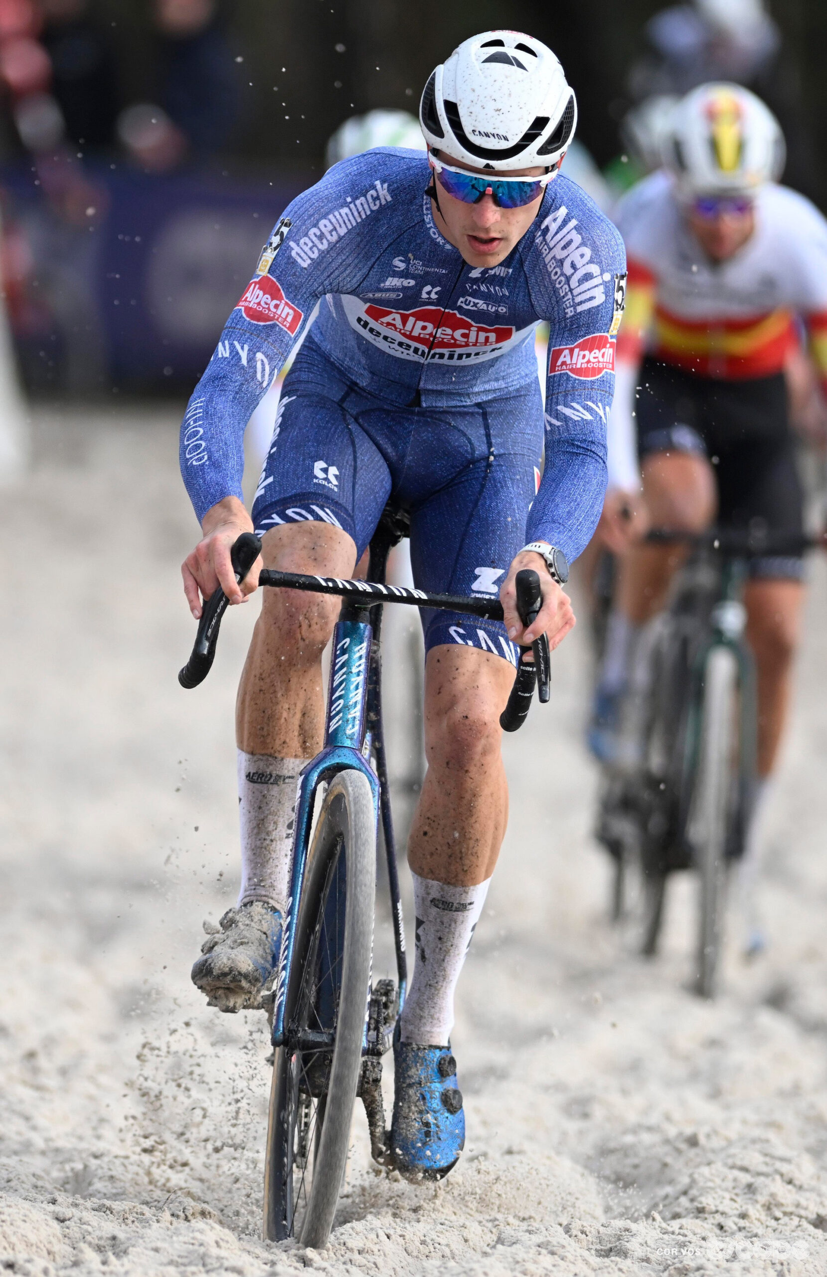 Niels Vandeputte during cyclocross event Superprestige Mol.