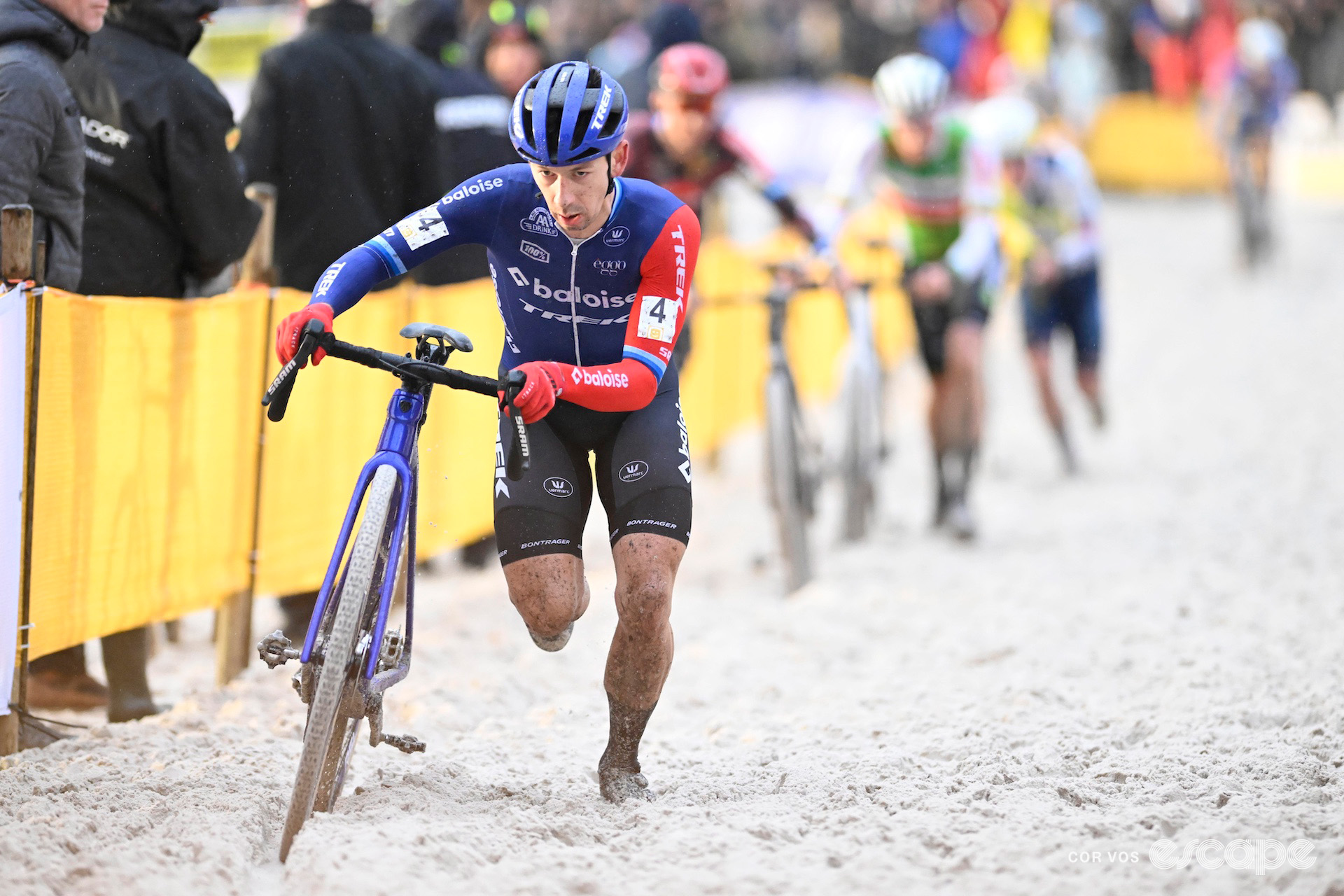 Lars van der Haar during cyclocross event Superprestige Mol.